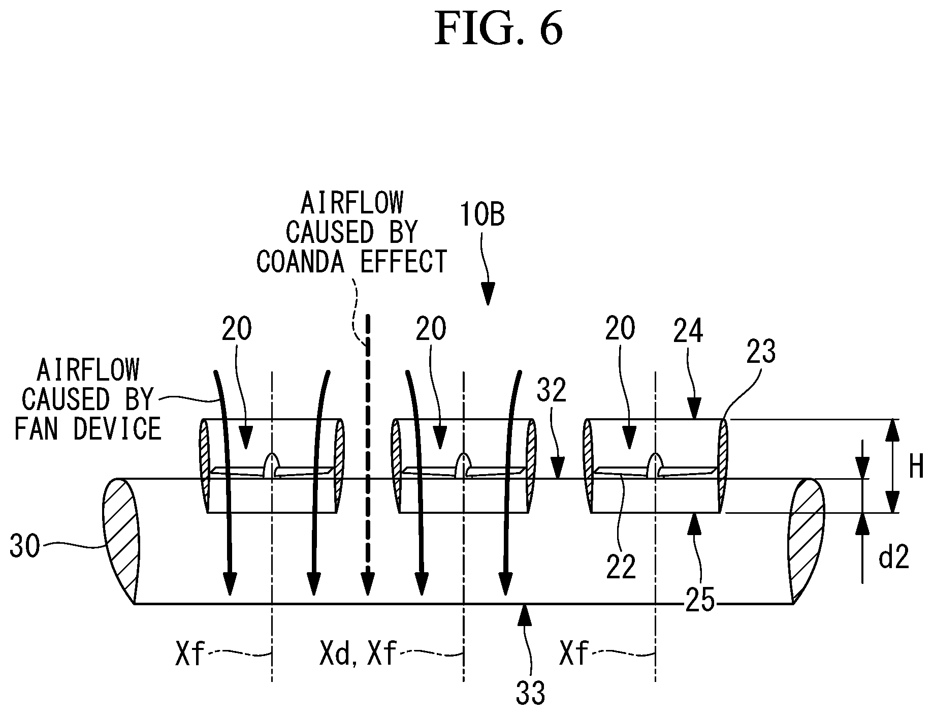 Patent US12312077 Figure 6 – Ducted fan device and aircraft