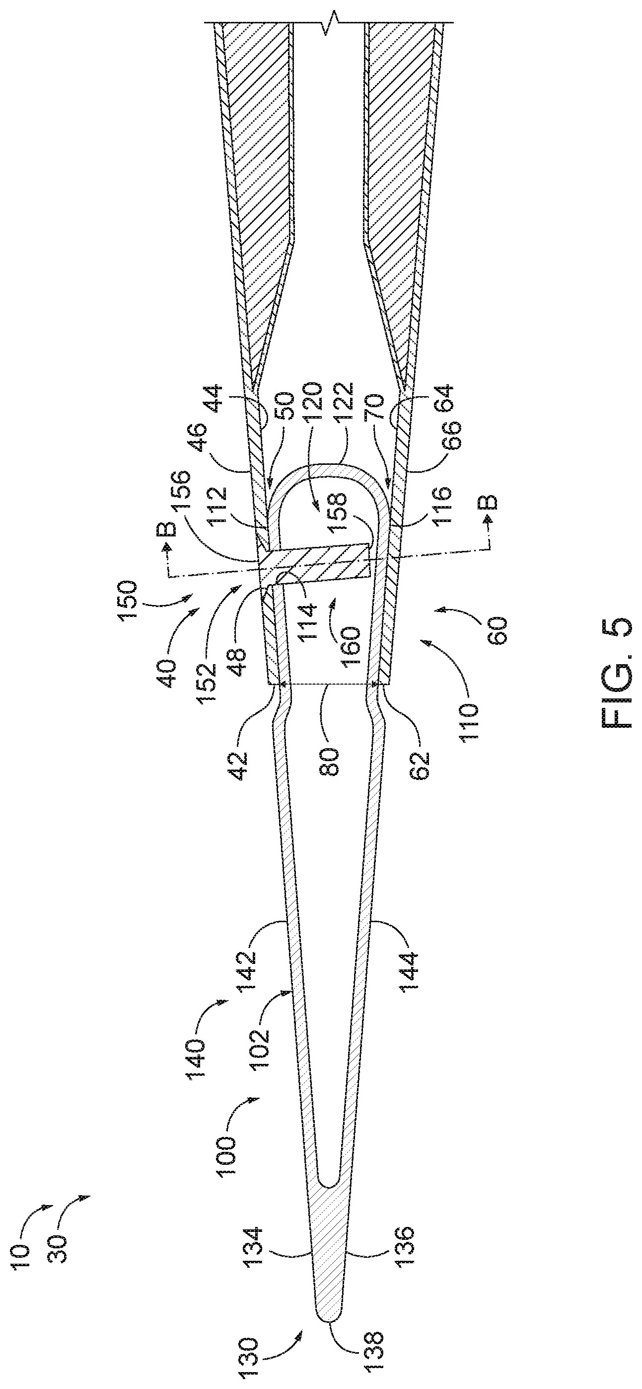 Patent US12312079 Figure 5 – Aerodynamic structures and methods of forming aerodynamic structures