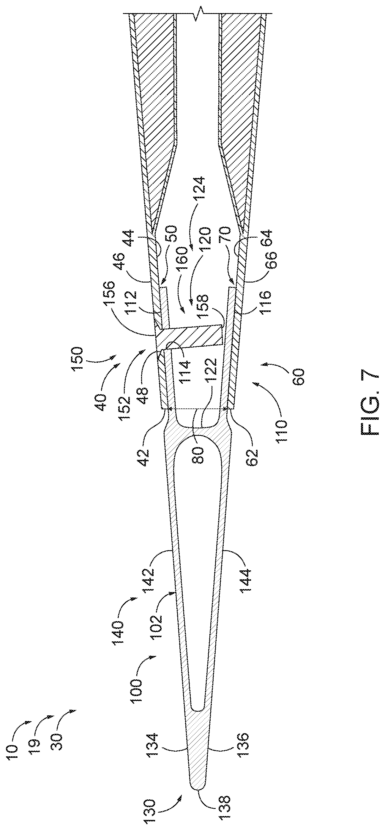 Patent US12312079 Figure 7 – Aerodynamic structures and methods of forming aerodynamic structures