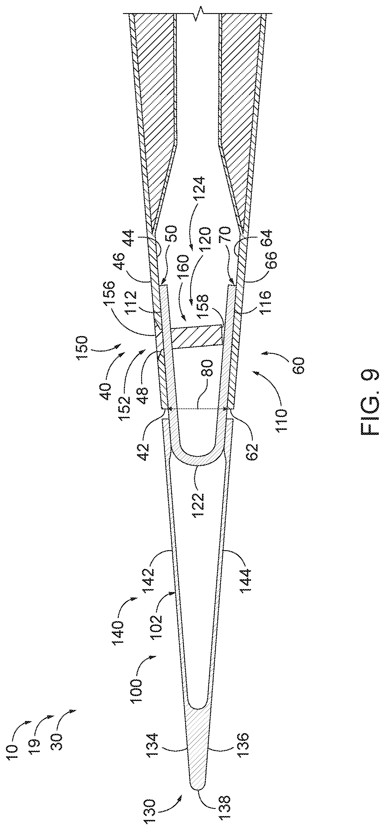 Patent US12312079 Figure 9 – Aerodynamic structures and methods of forming aerodynamic structures