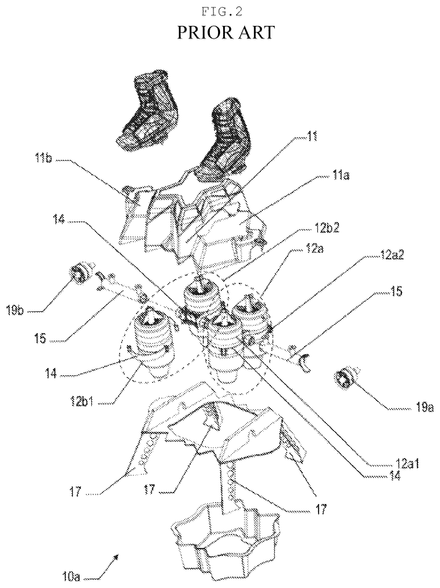 Patent US12312082 Figure 2 – Propulsion device and associated method for controlling the landing of such a propulsion device