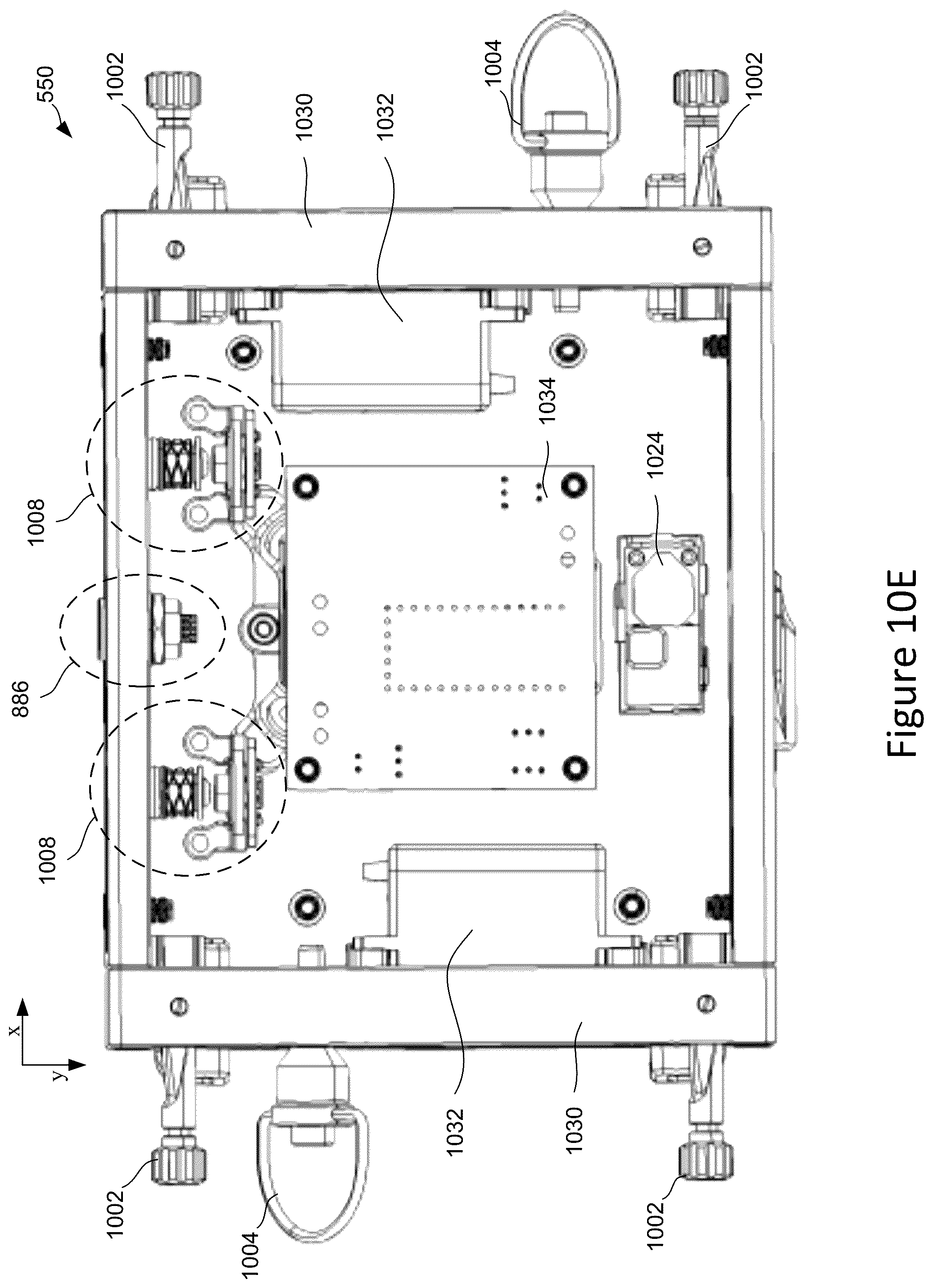 Patent US12312085 Figure 13 – Mechanical release device for unmanned aerial vehicle drop-payload