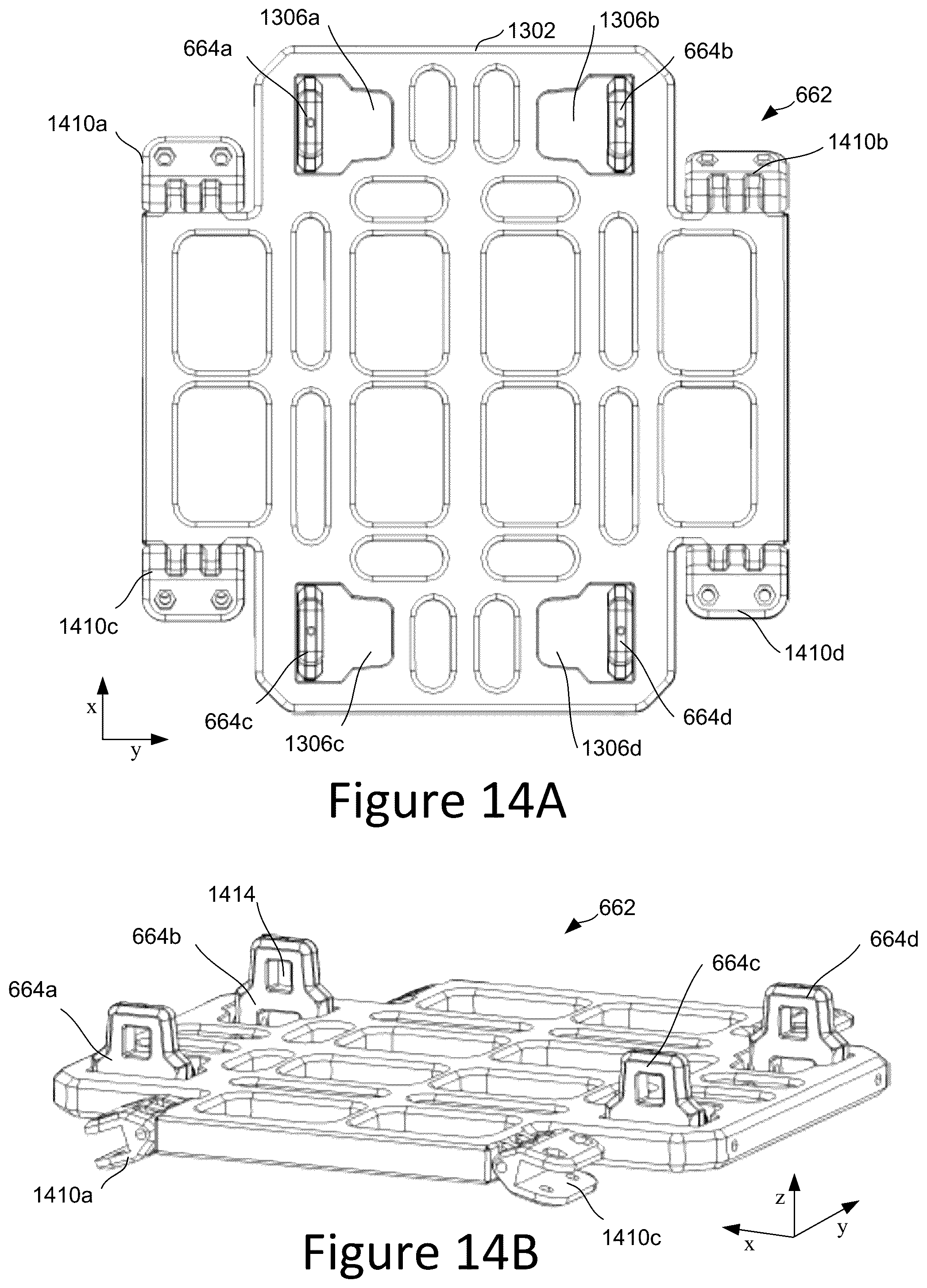 Patent US12312085 Figure 17 – Mechanical release device for unmanned aerial vehicle drop-payload
