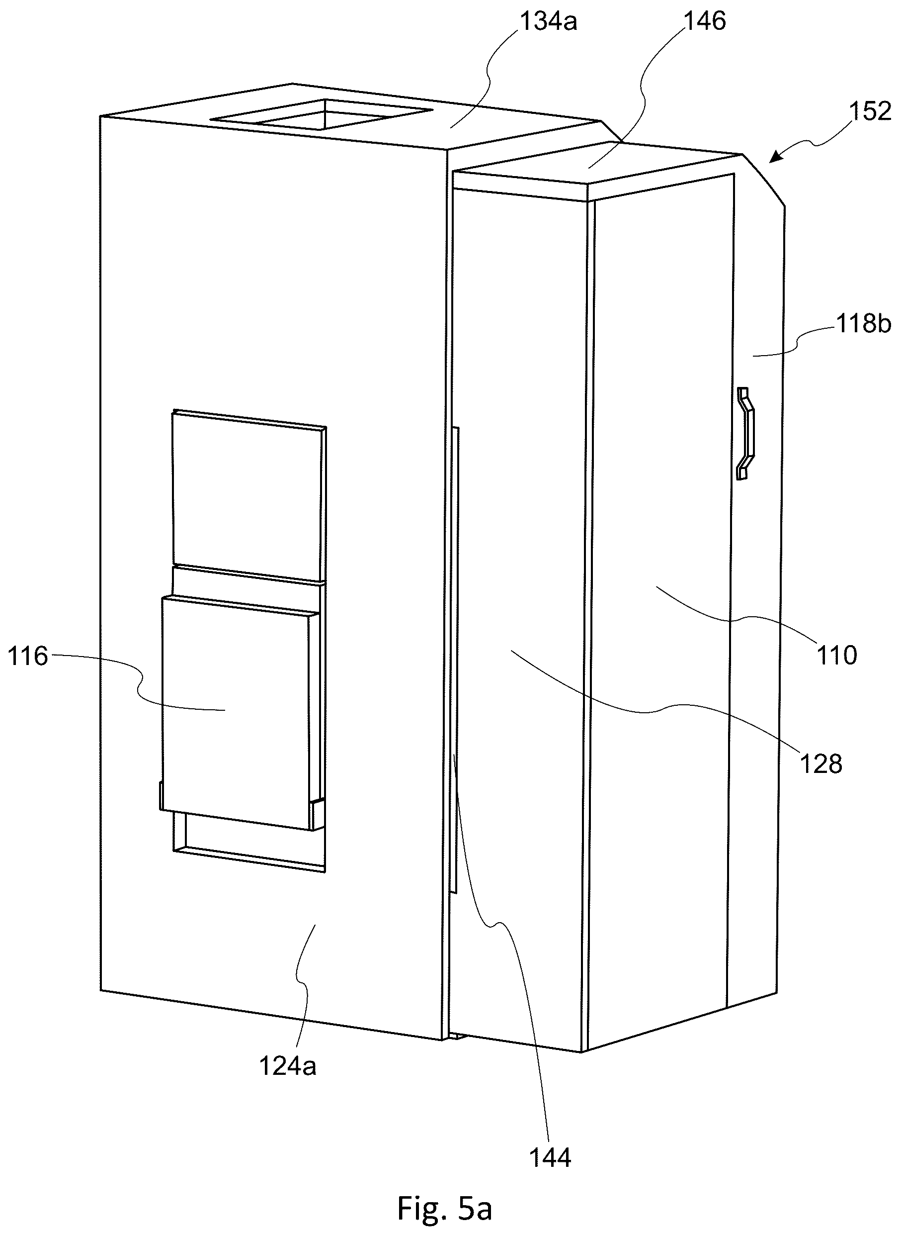 Patent US12312087 Figure 7 – PRM-accessible aircraft lavatory