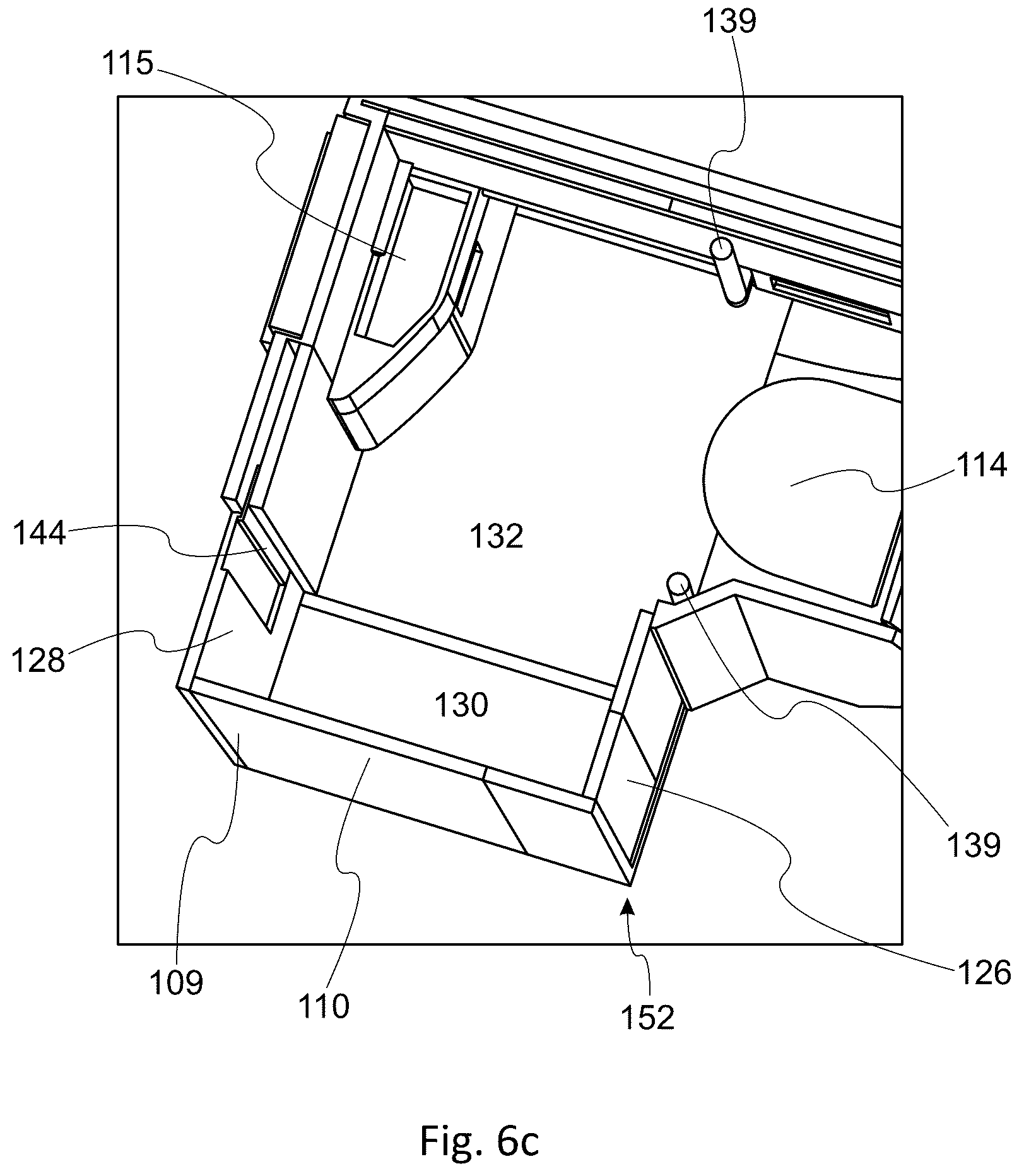 Patent US12312087 Figure 10 – PRM-accessible aircraft lavatory