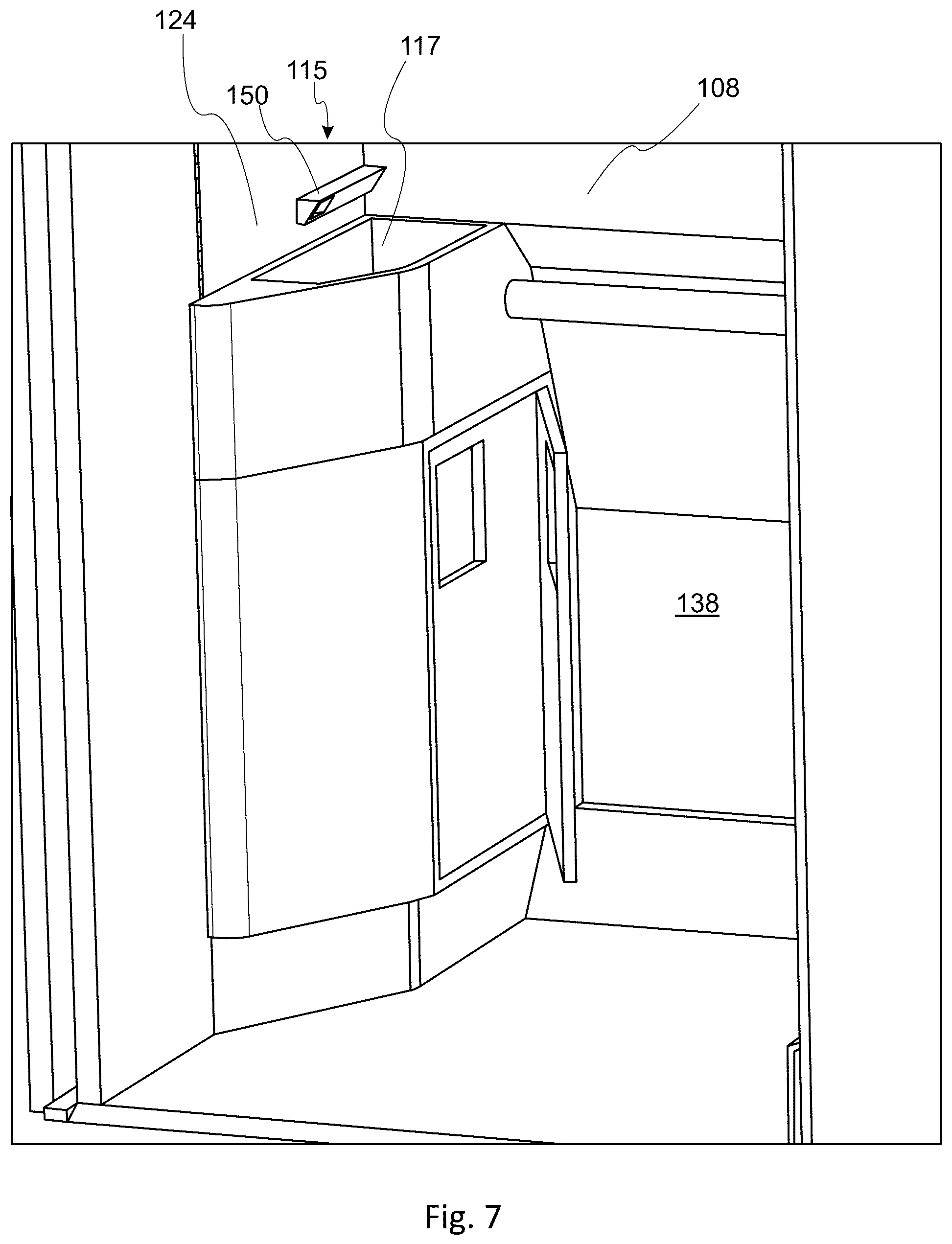 Patent US12312087 Figure 11 – PRM-accessible aircraft lavatory