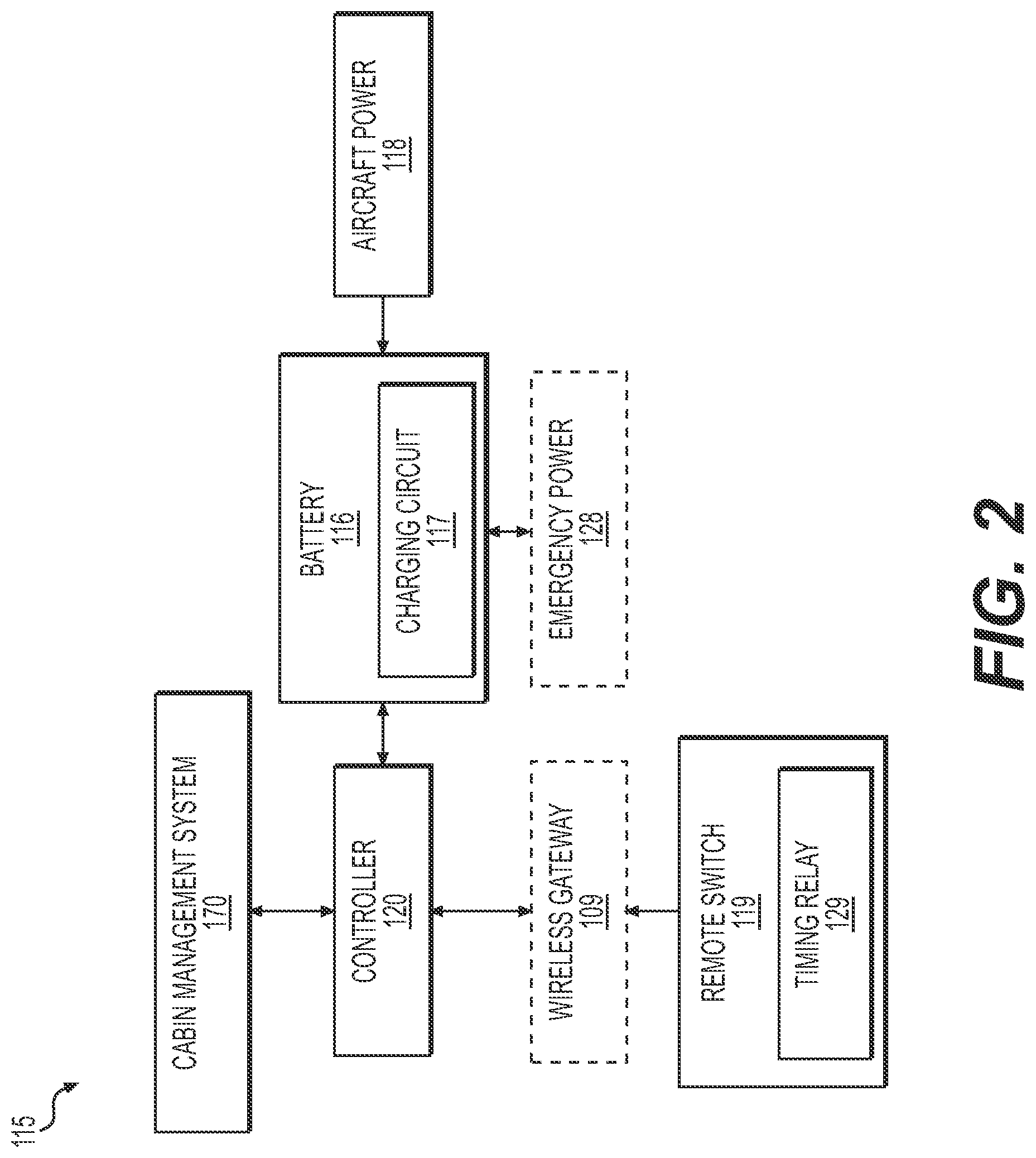 Patent US12312089 Figure 2 – Aircraft seat