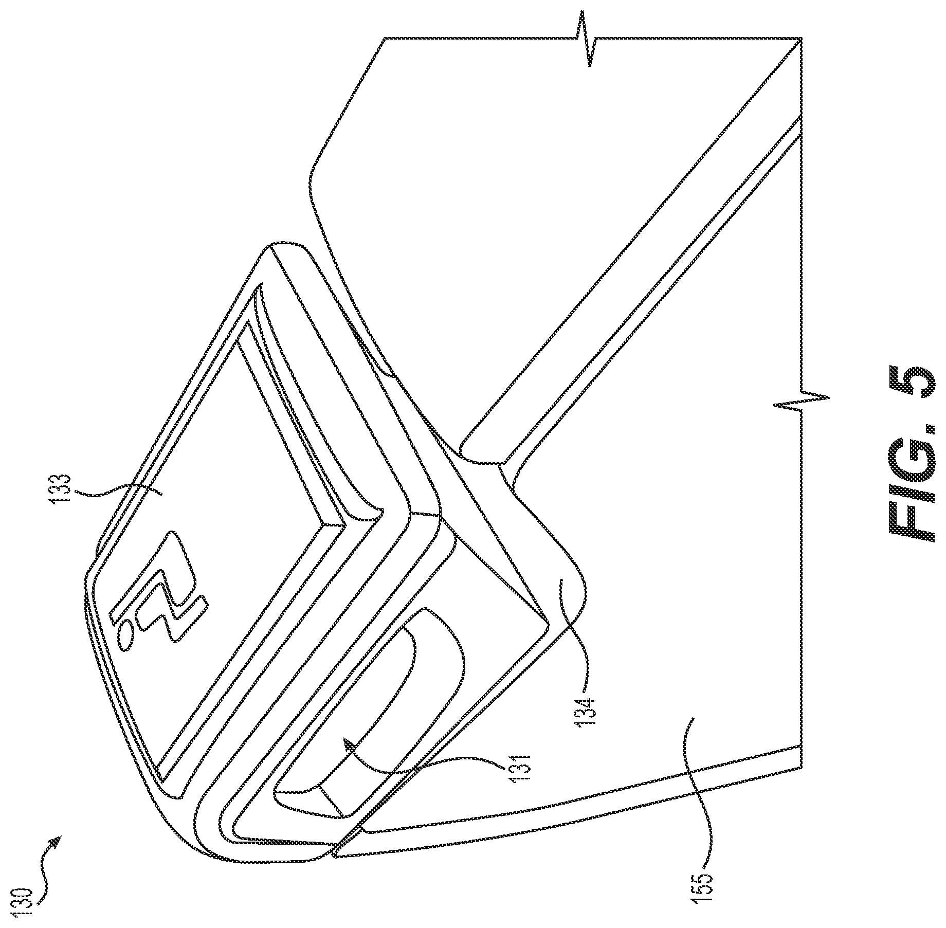 Patent US12312089 Figure 5 – Aircraft seat