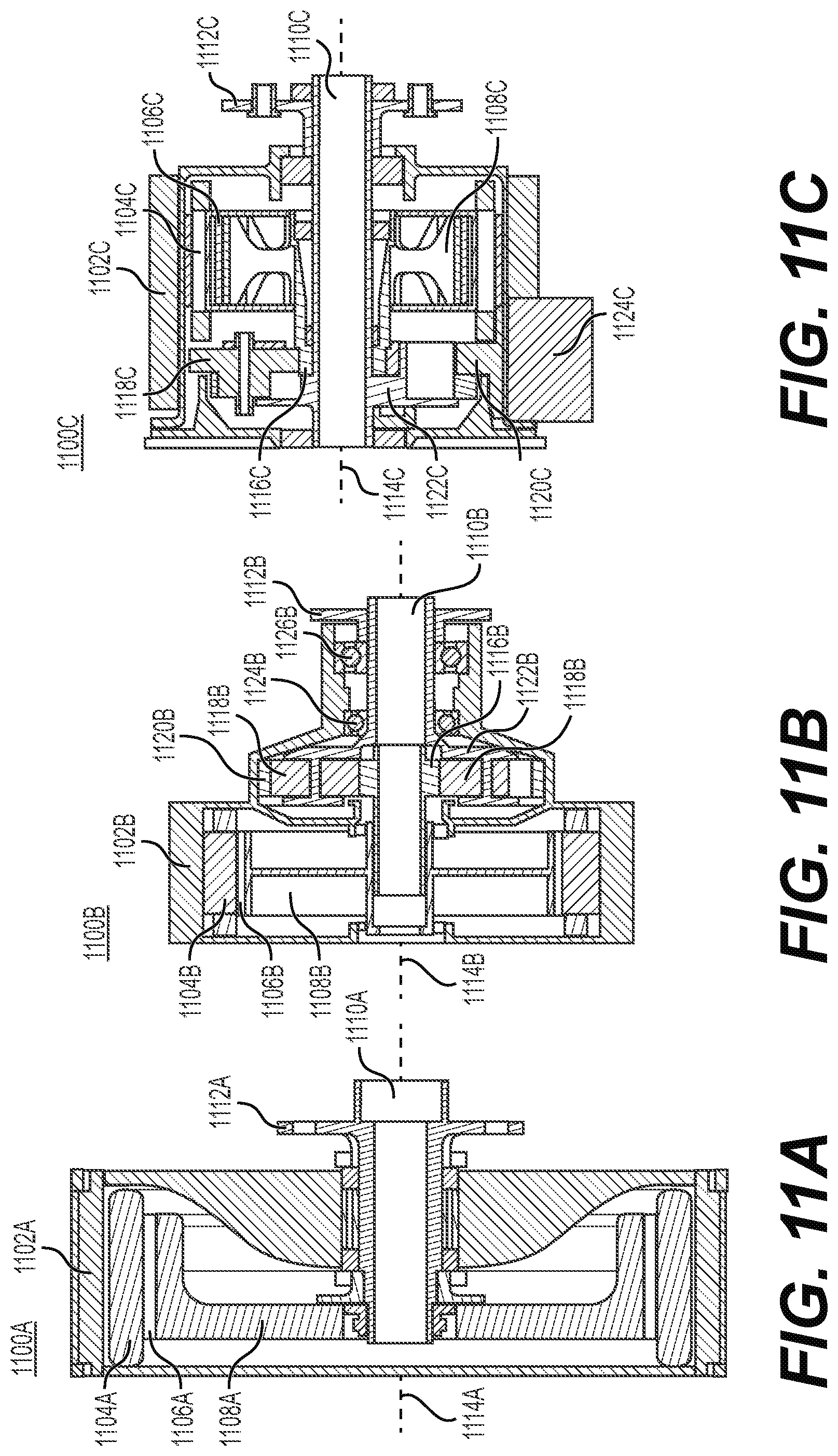 Patent US12312091 Figure 11 – Systems and methods for improved gearboxes for evtol aircraft