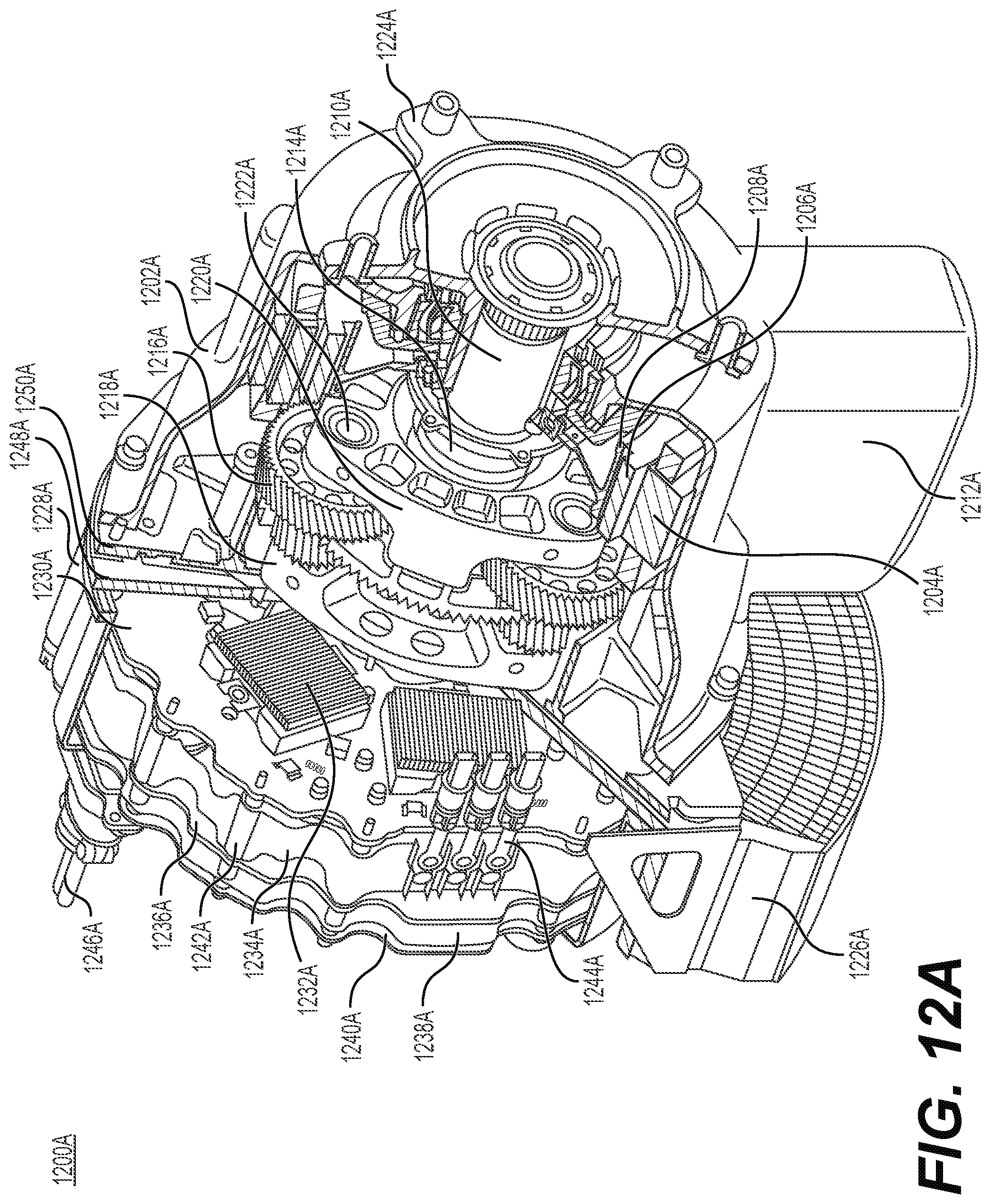 Patent US12312091 Figure 12 – Systems and methods for improved gearboxes for evtol aircraft