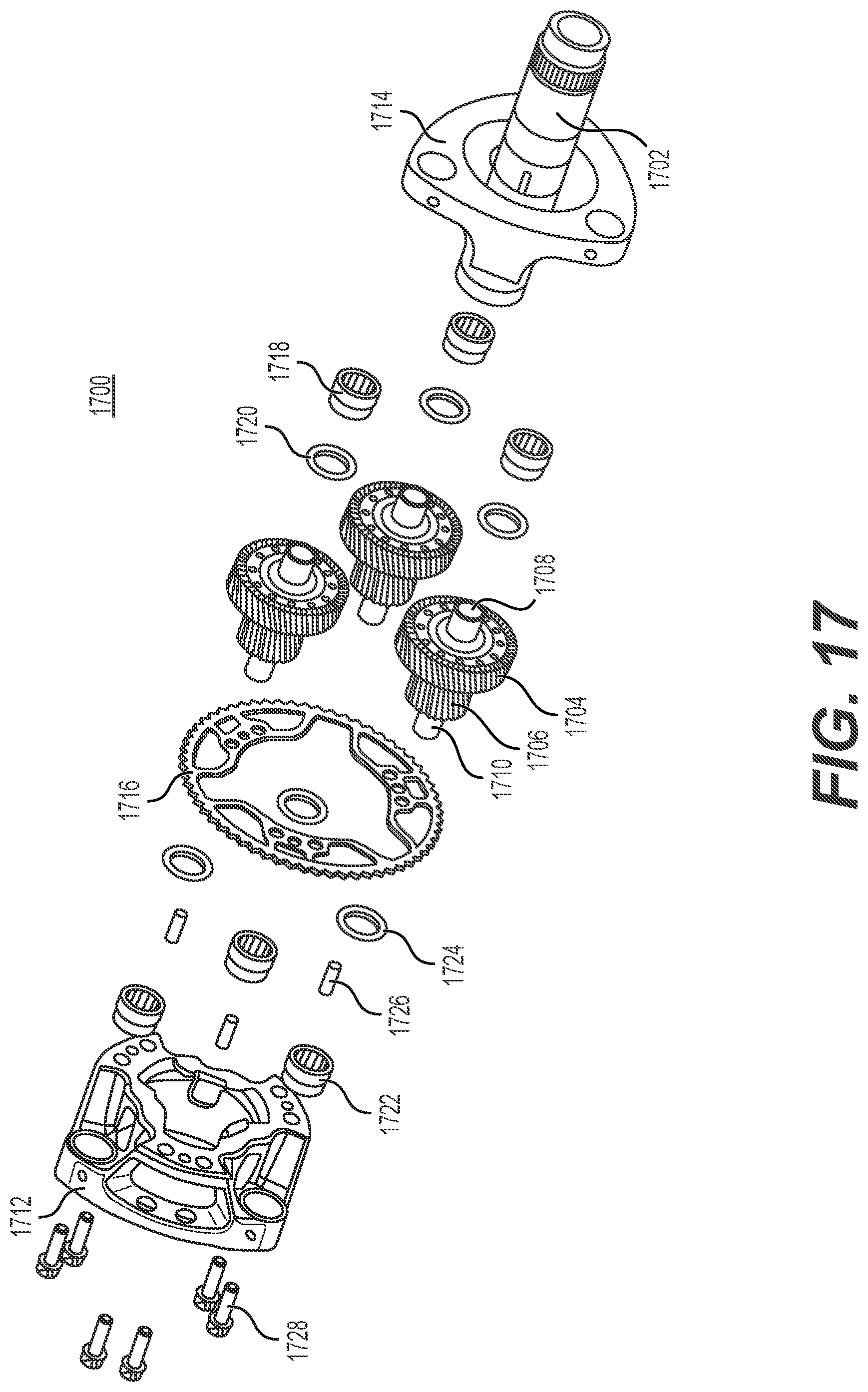 Patent US12312091 Figure 20 – Systems and methods for improved gearboxes for evtol aircraft