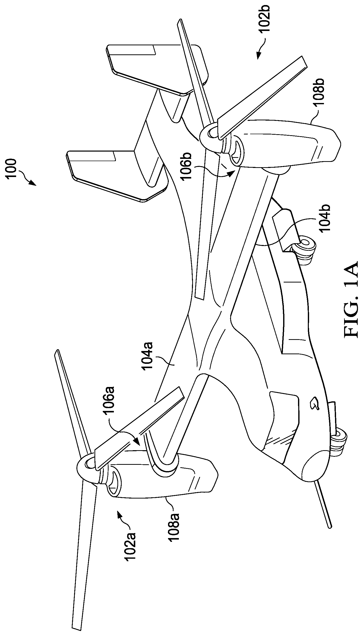 Patent US12312093 Figure 1 – Method and system for controlling rotor speeds of rotor systems