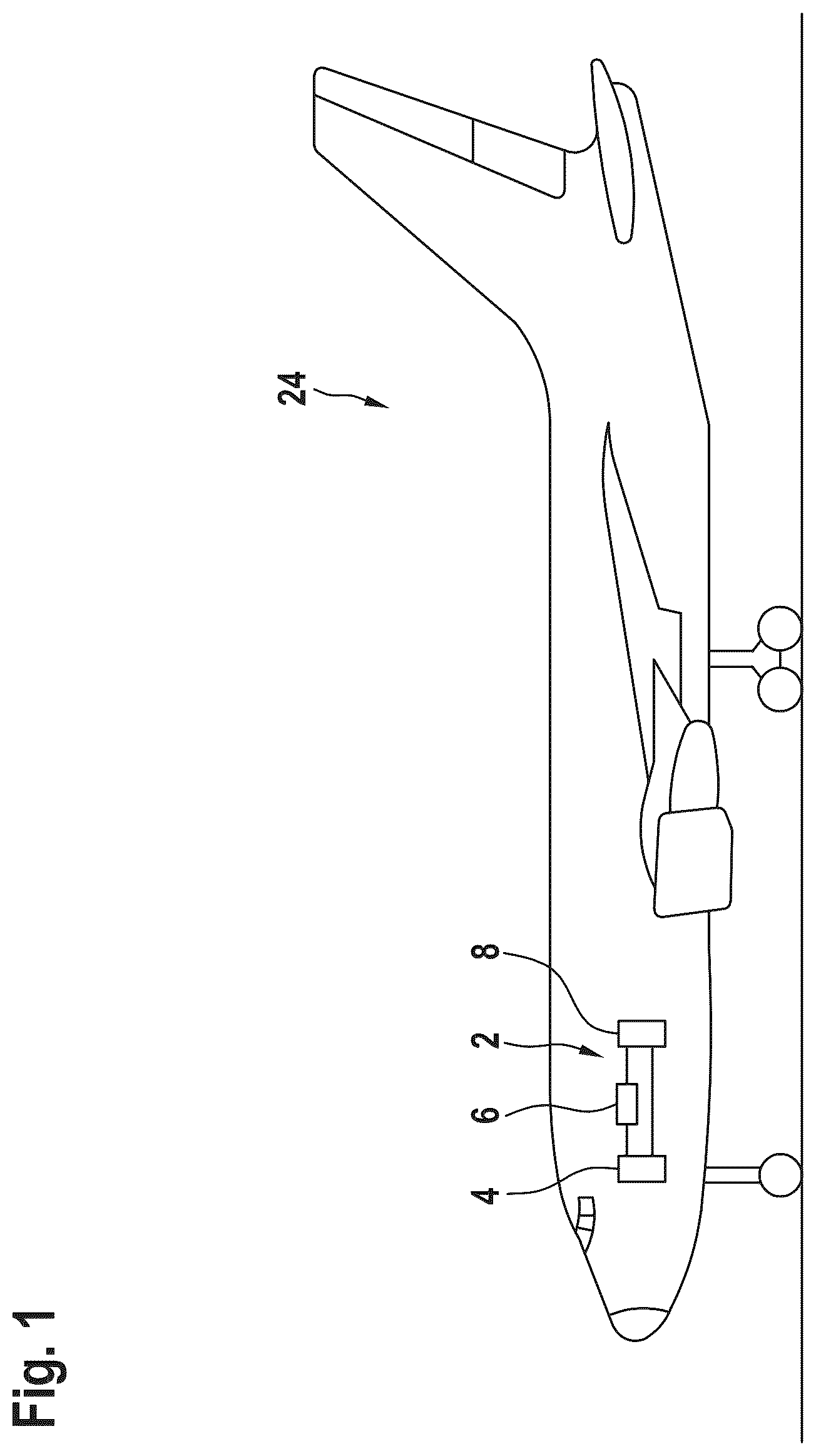 Patent US12312094 Figure 1 – Aircraft solid sate power controller and aircraft electric power supply system