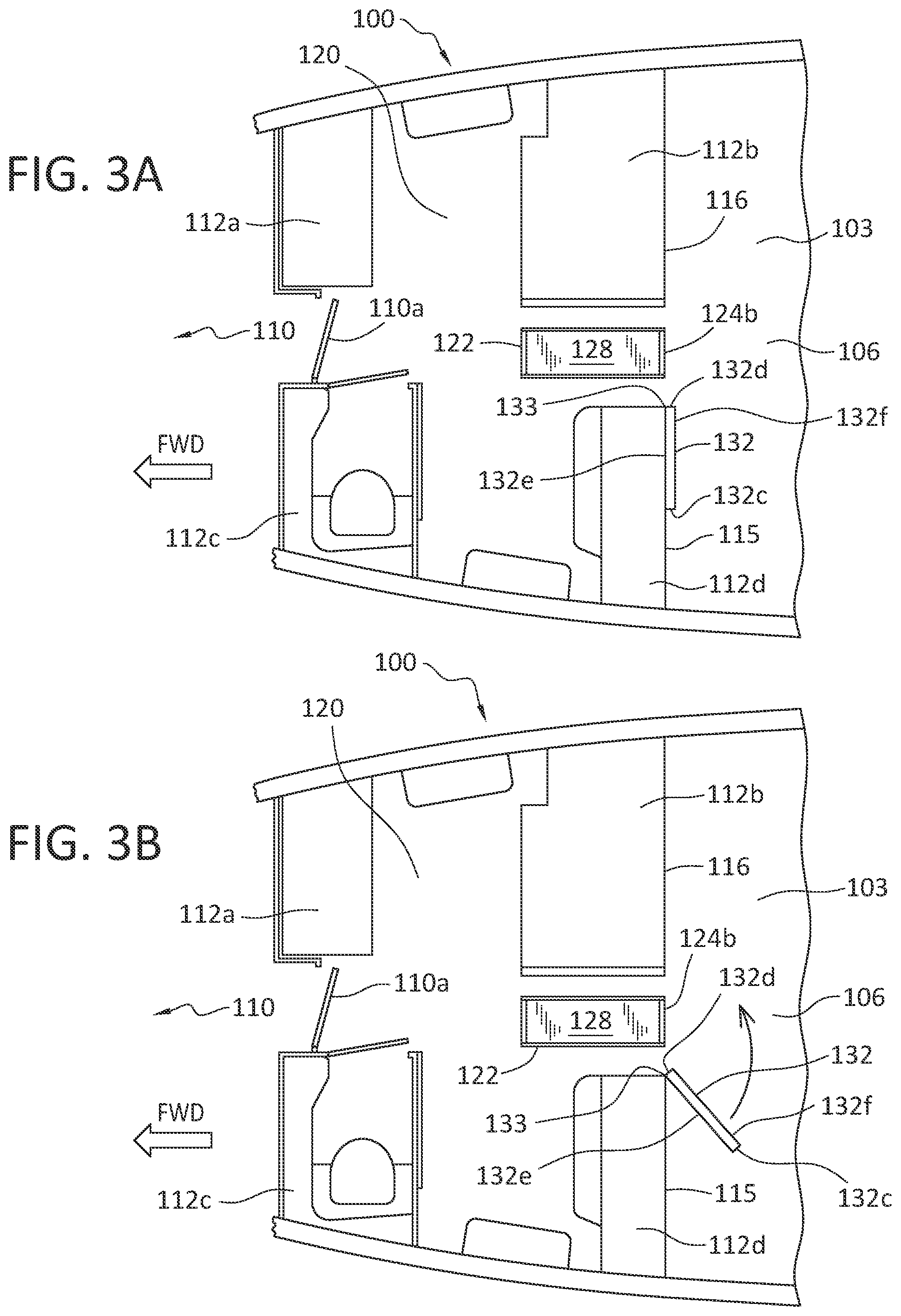 Patent US12312097 Figure 4 – Hybrid barrier for aircraft cabin