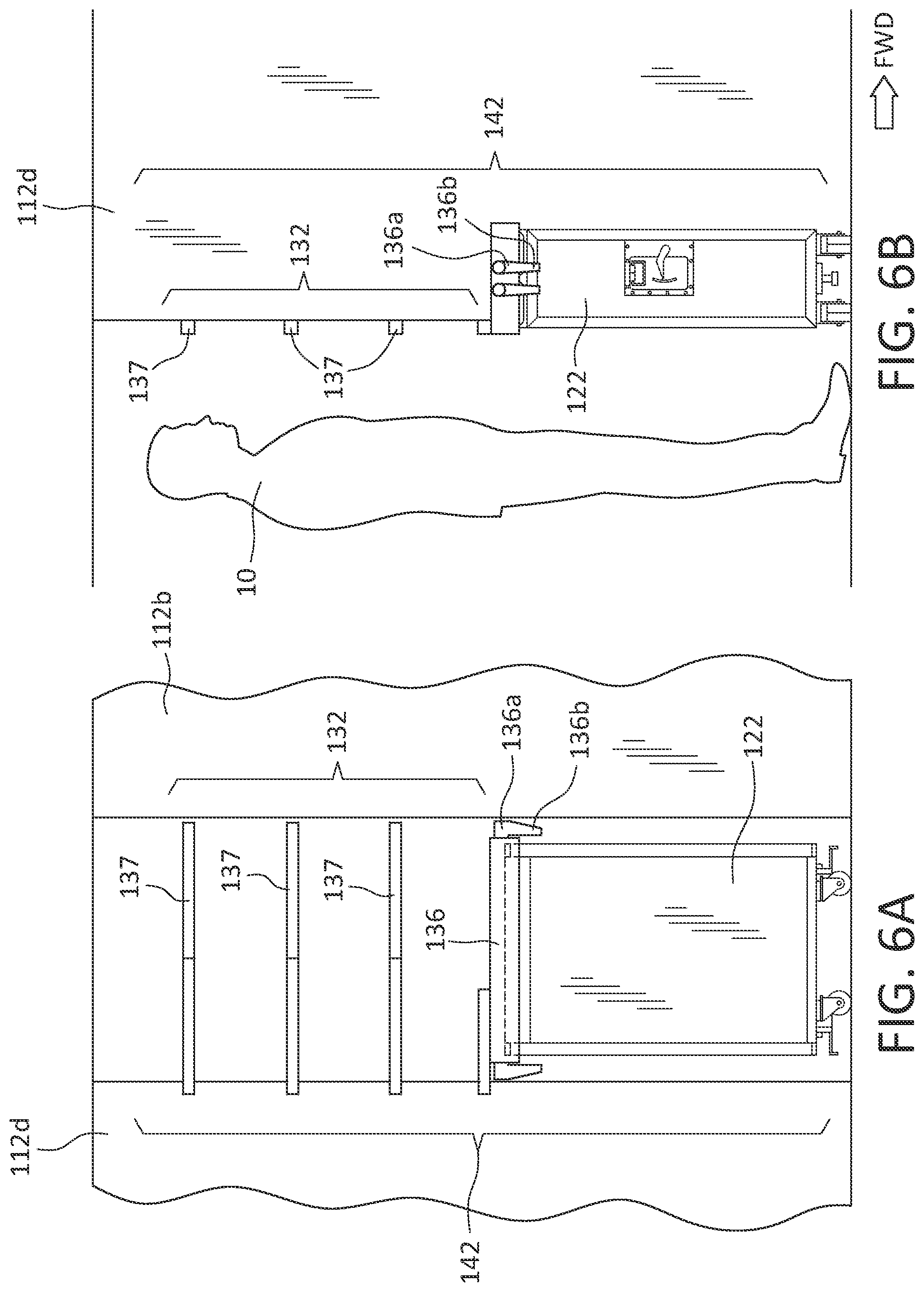 Patent US12312097 Figure 10 – Hybrid barrier for aircraft cabin