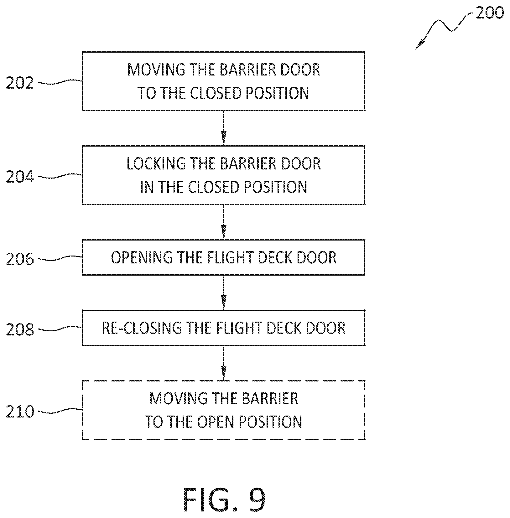 Patent US12312097 Figure 13 – Hybrid barrier for aircraft cabin