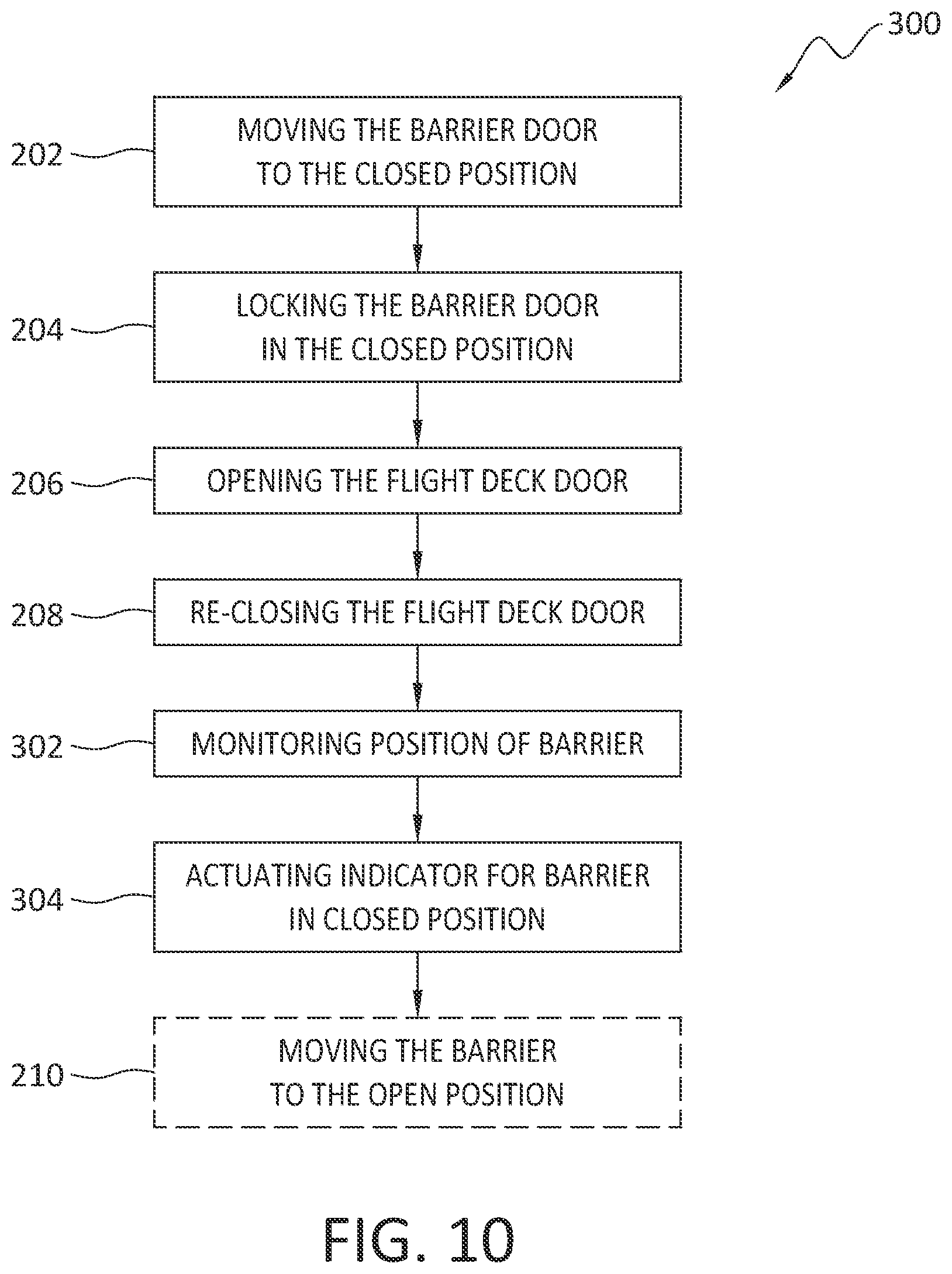 Patent US12312097 Figure 14 – Hybrid barrier for aircraft cabin