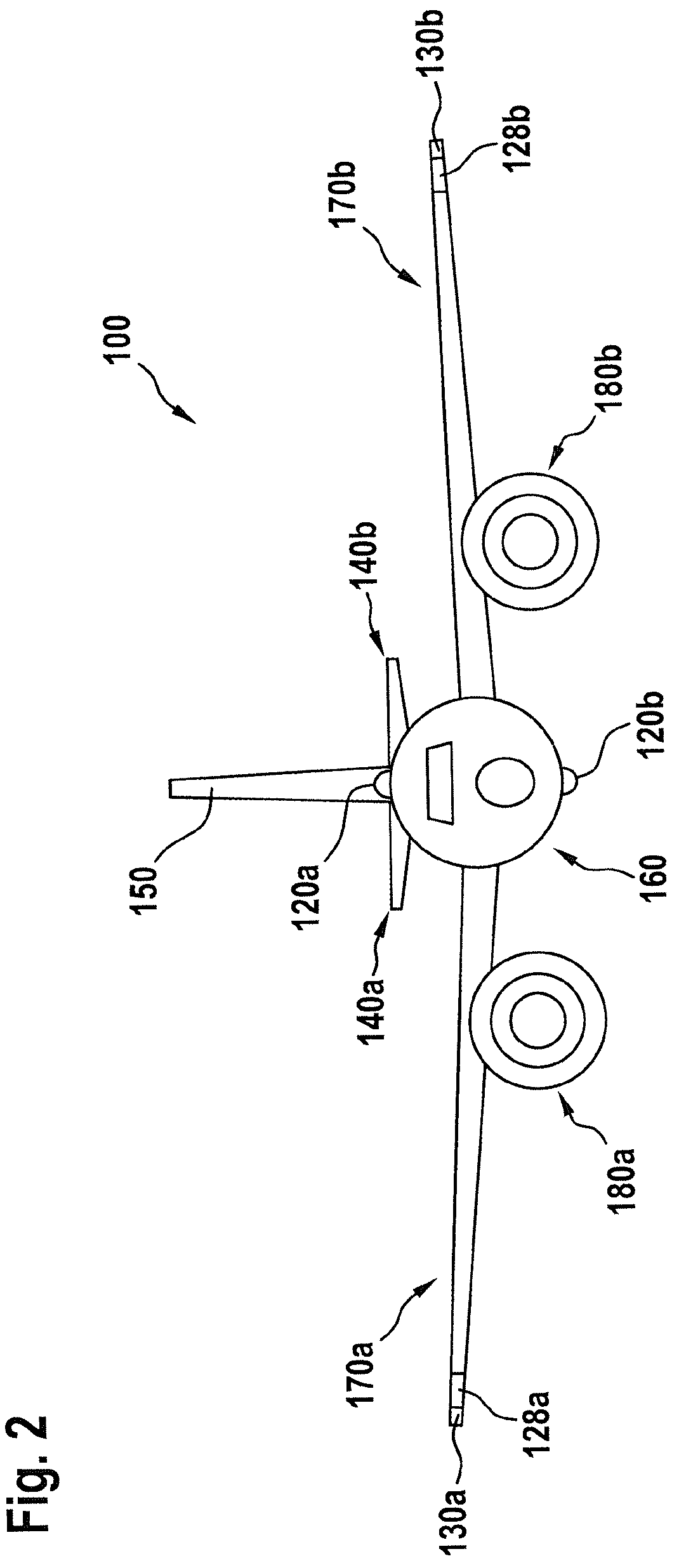 Patent US12312098 Figure 2 – Exterior aircraft light, aircraft comprising an exterior aircraft light, and method of assembling an exterior aircraft light