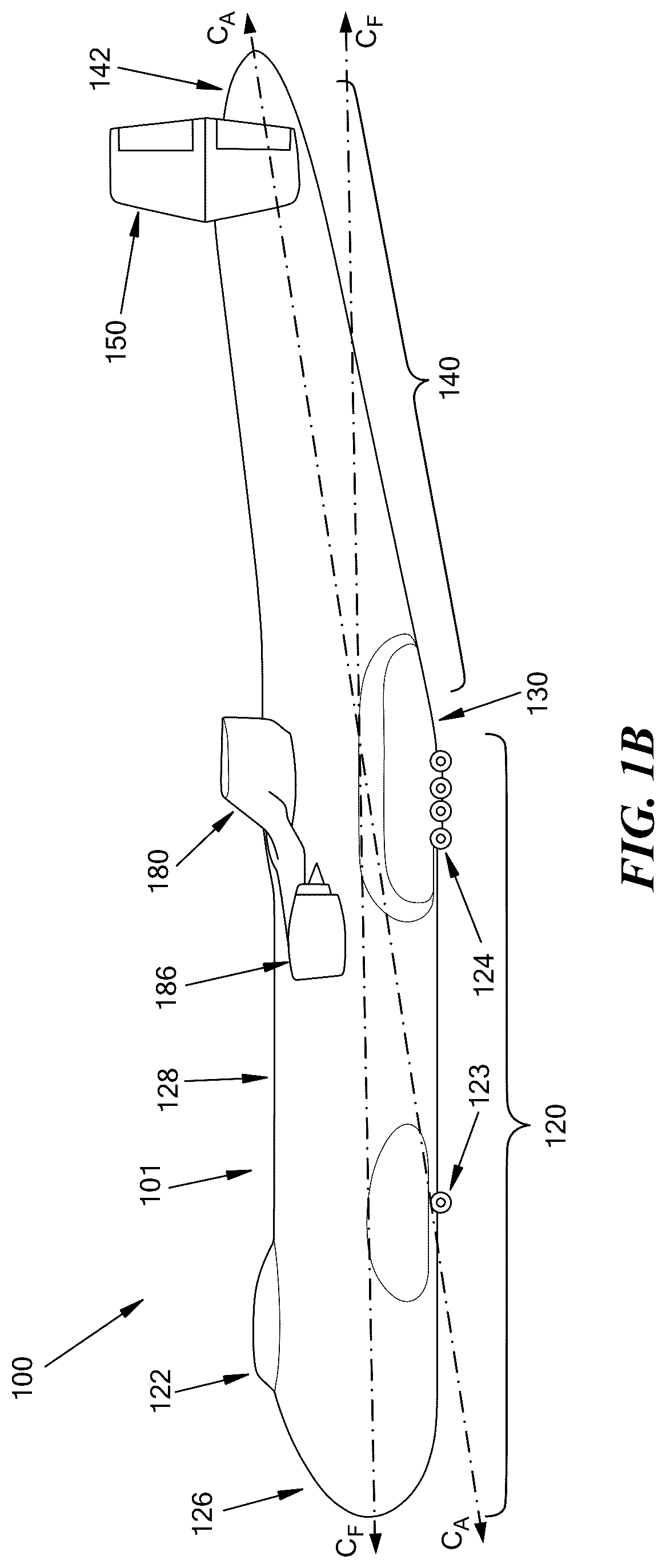 Patent US12312099 Figure 2 – Removable cargo floor systems and methods for cargo aircraft