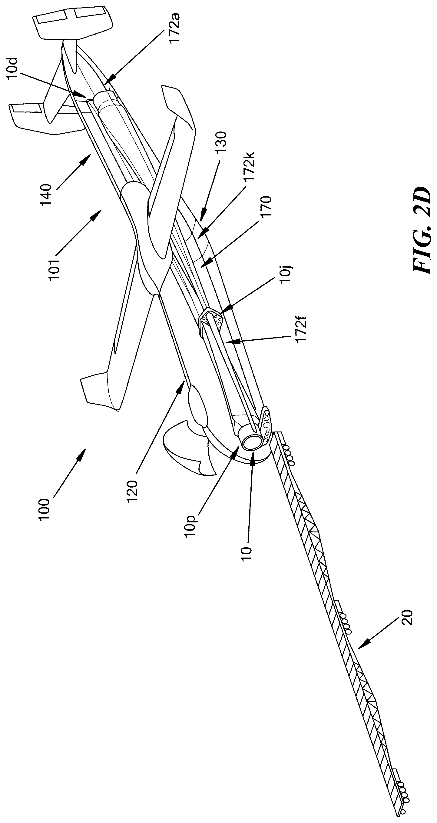 Patent US12312099 Figure 6 – Removable cargo floor systems and methods for cargo aircraft