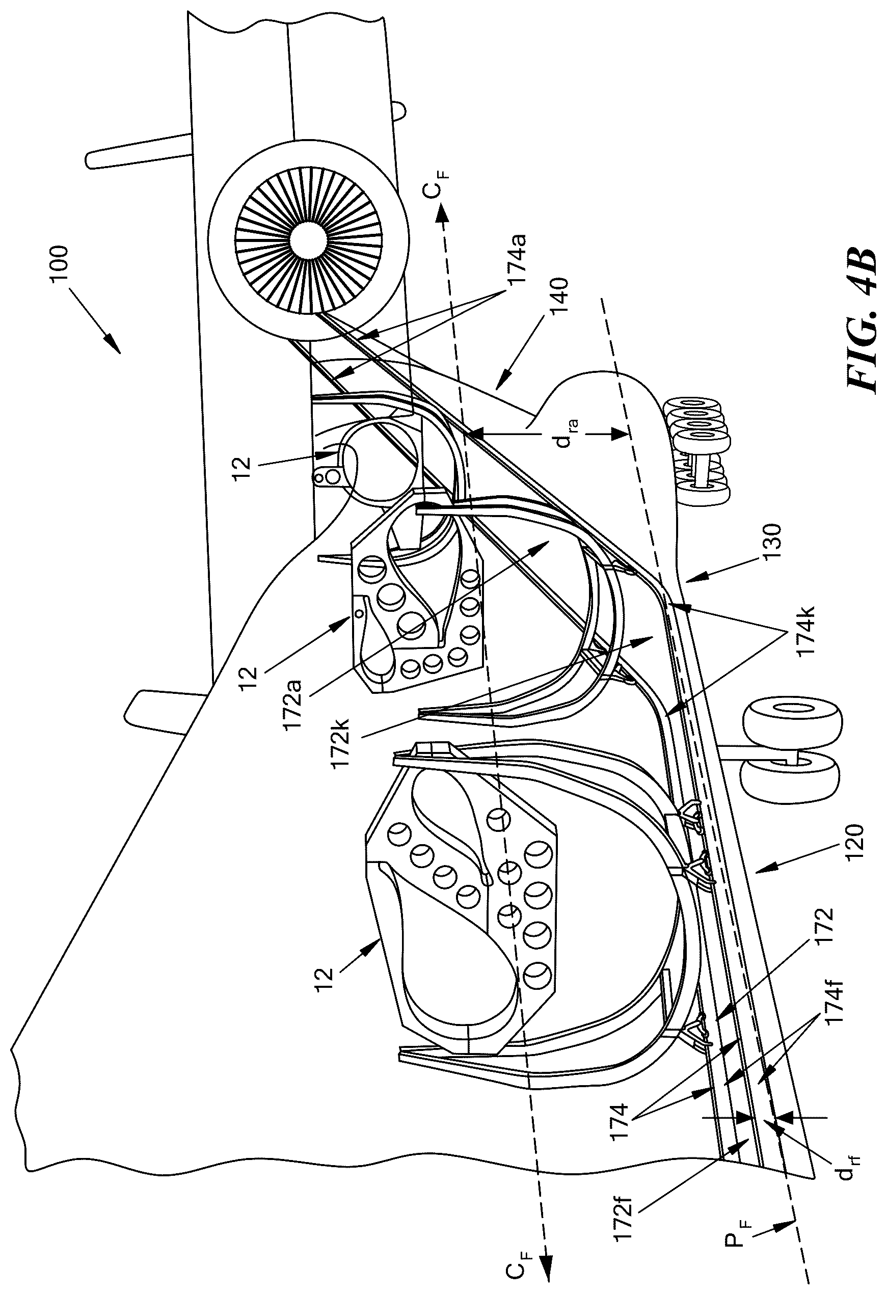 Patent US12312099 Figure 11 – Removable cargo floor systems and methods for cargo aircraft