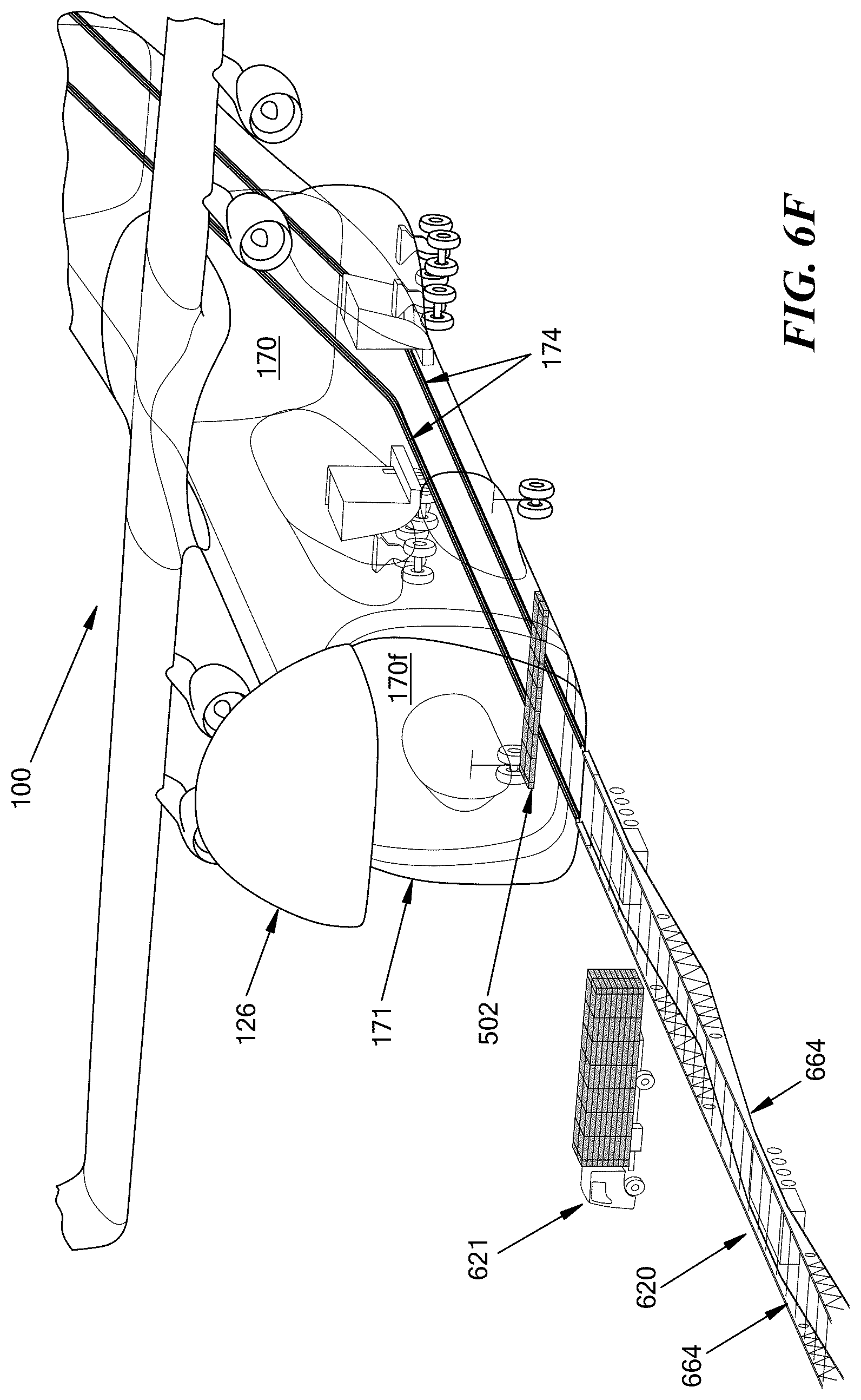 Patent US12312099 Figure 19 – Removable cargo floor systems and methods for cargo aircraft