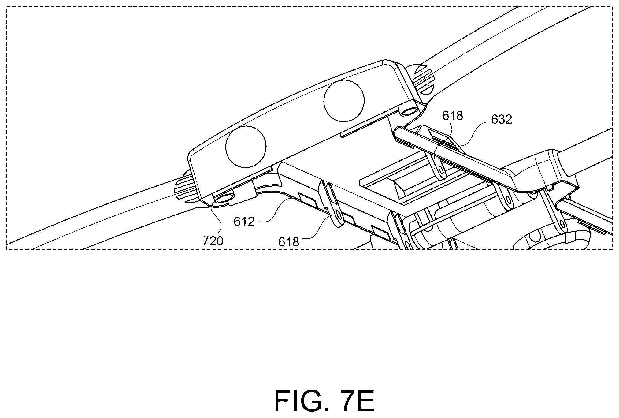 Patent US12312105 Figure 12 – Base station for drone alignment