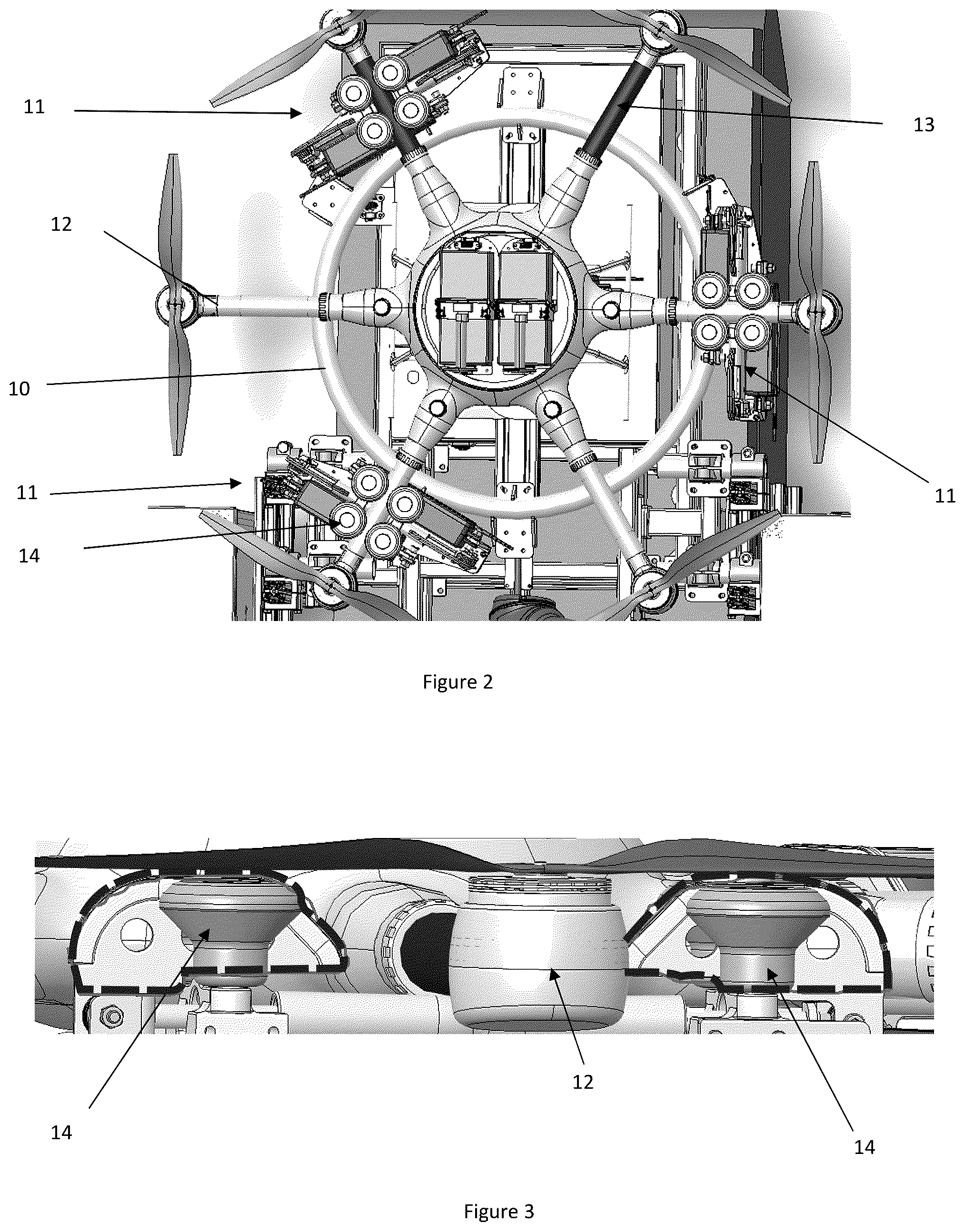 Patent US12312108 Figure 2 – Logistics station for drones