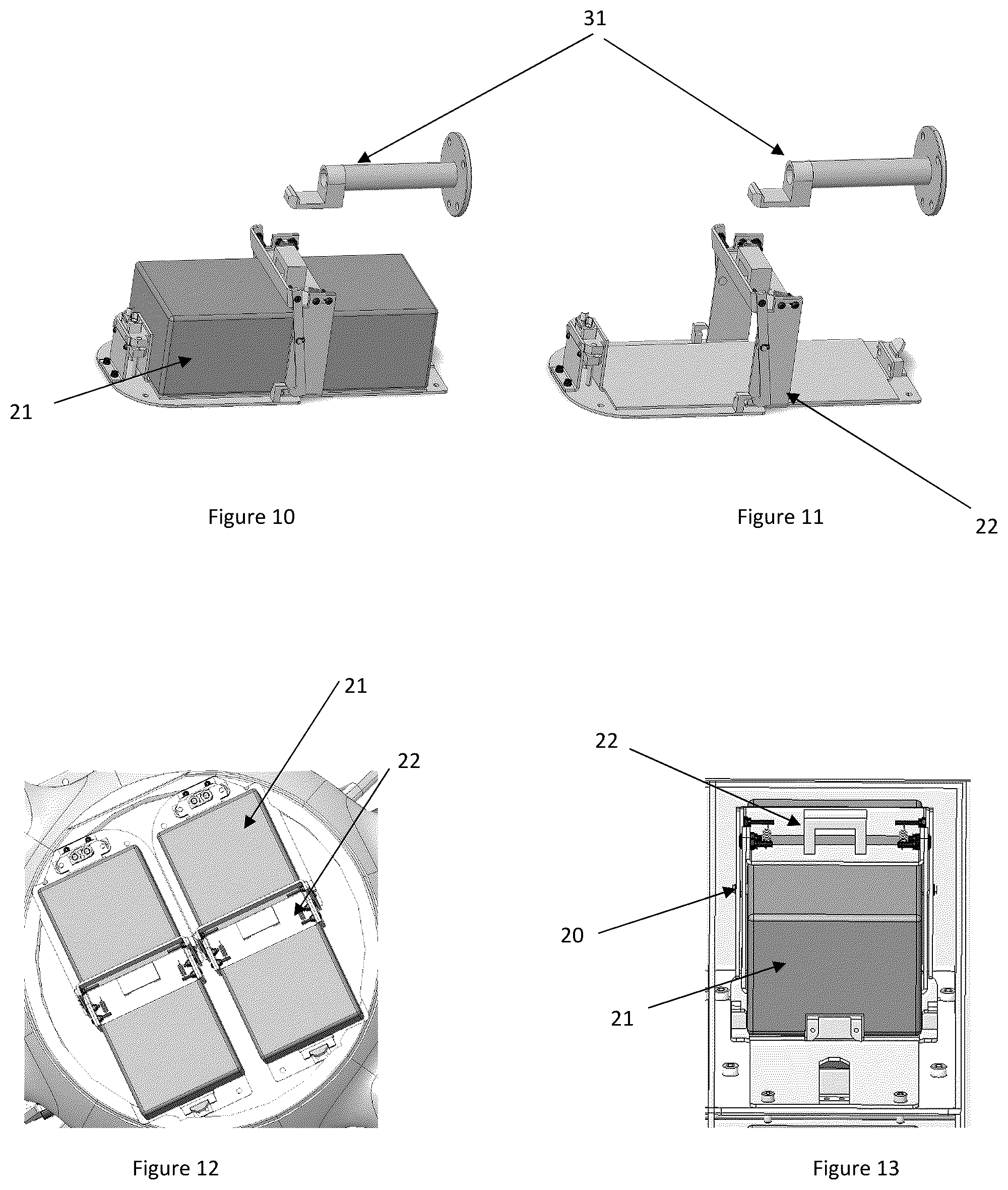 Patent US12312108 Figure 7 – Logistics station for drones
