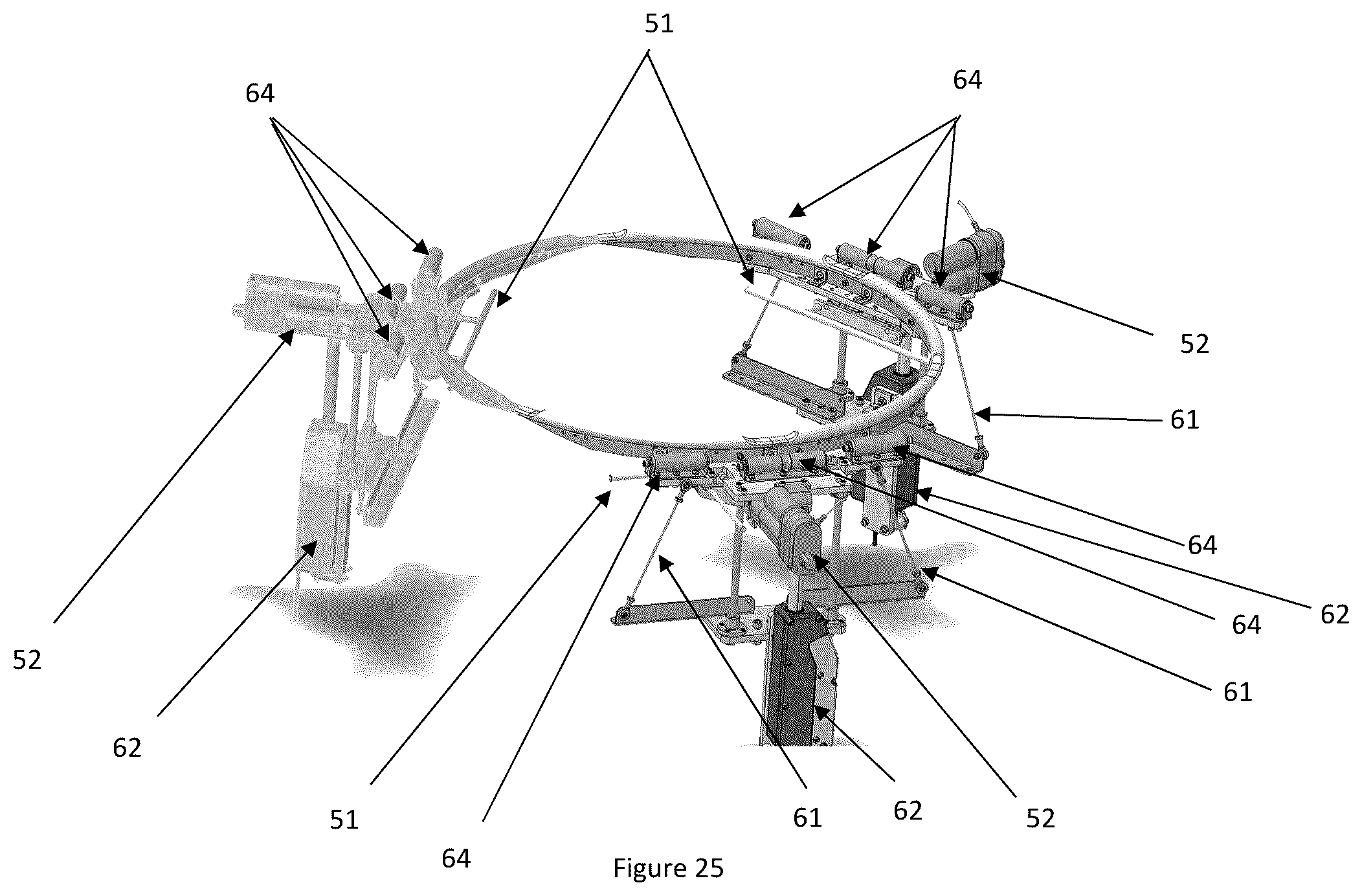 Patent US12312108 Figure 15 – Logistics station for drones