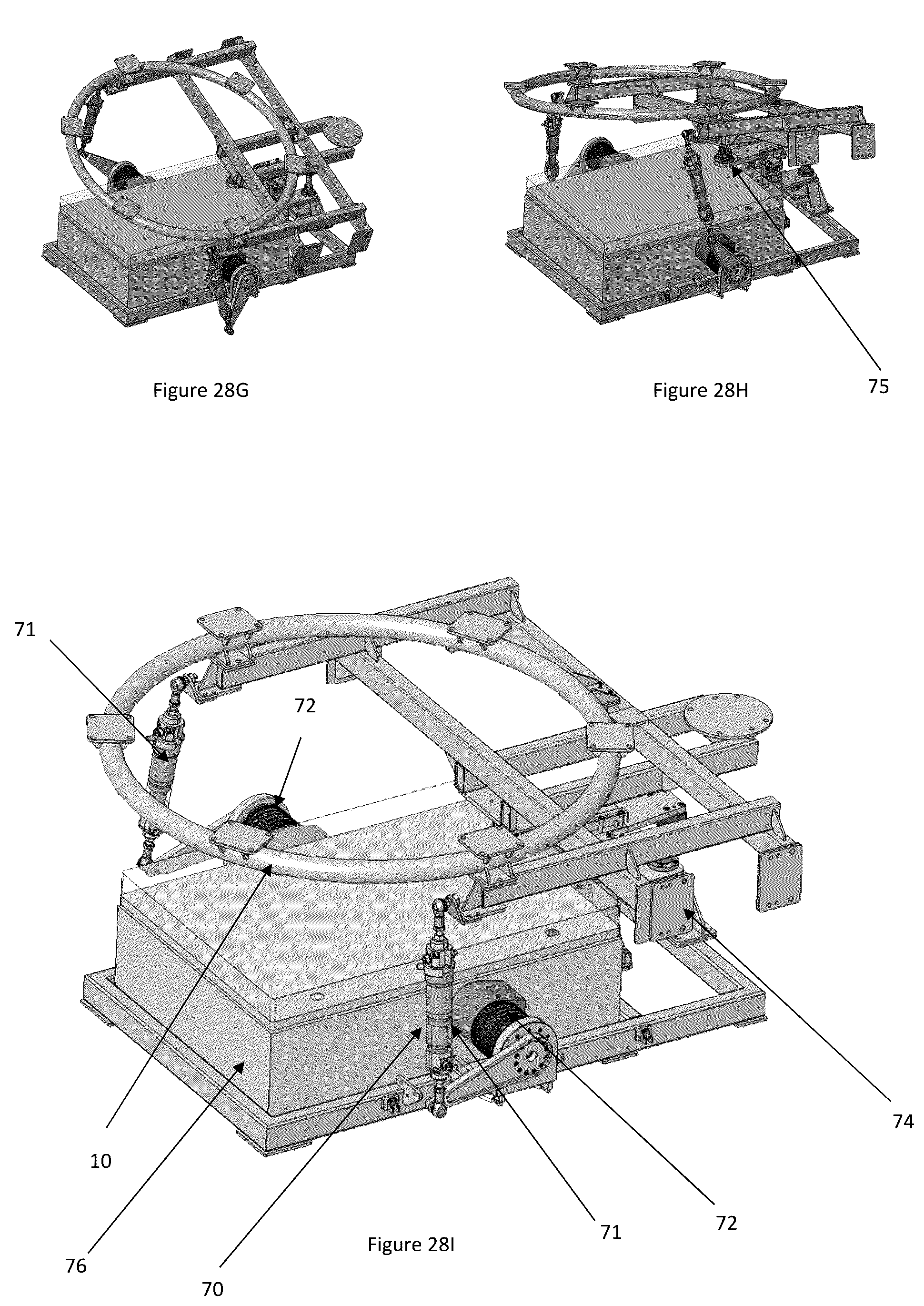 Patent US12312108 Figure 19 – Logistics station for drones