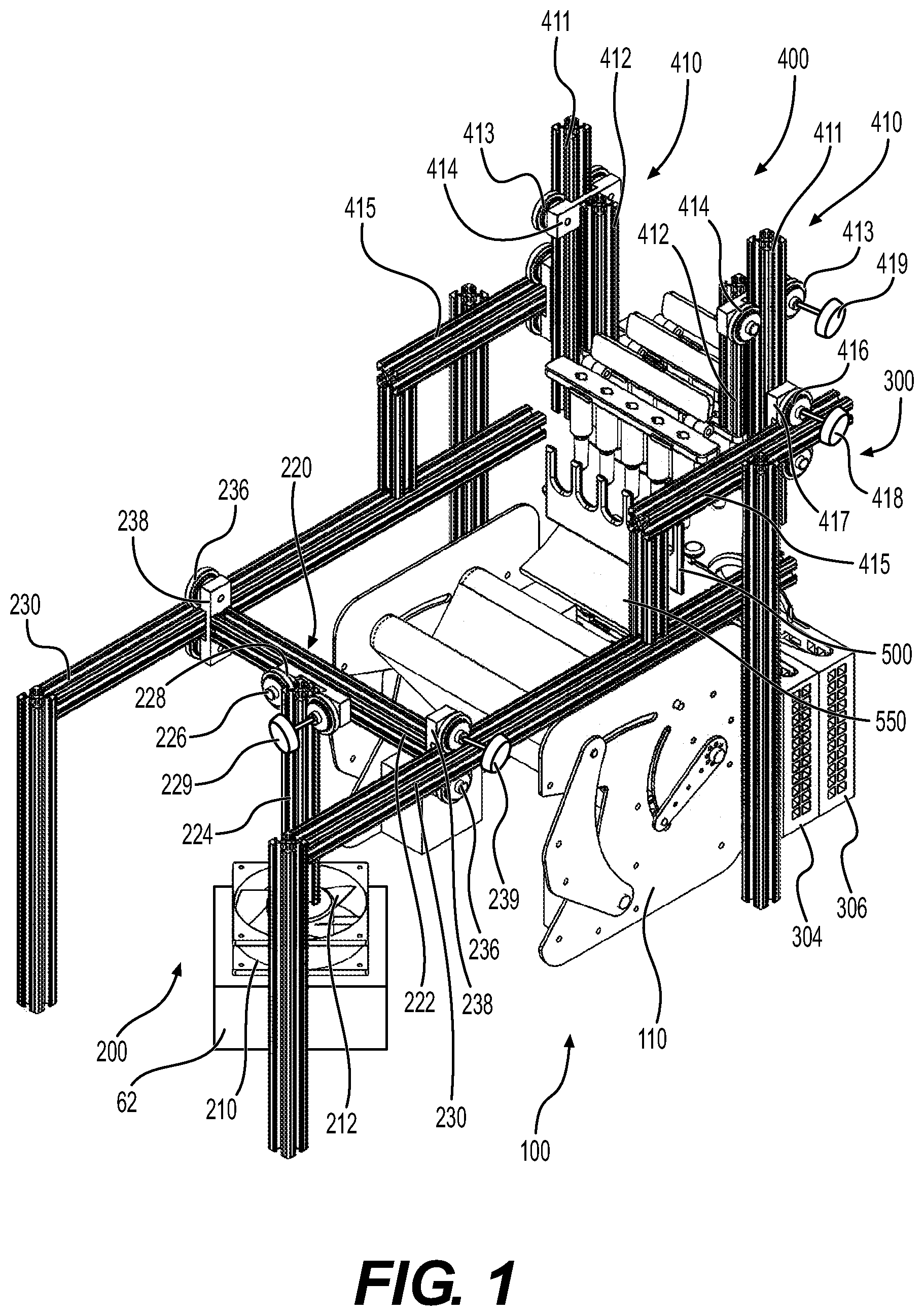 Patent US12312111 Figure 1 – Method for providing at least one utensil wrapped in a napkin, apparatus for wrapping a napkin around at least one utensil, utensil picker and magazine for storing utensils