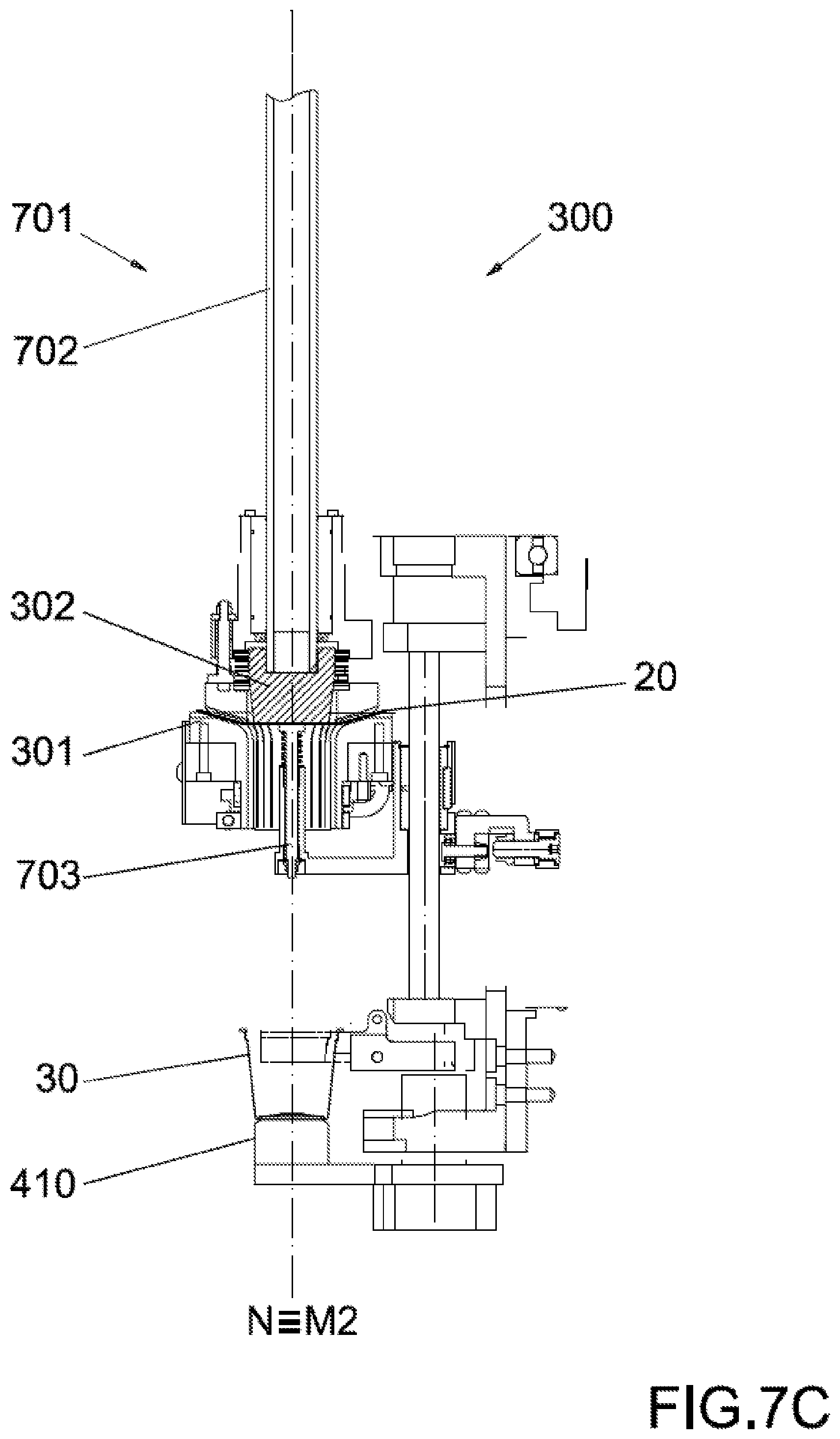 Patent US12312112 Figure 7 – Apparatus for the manufacture of a filter for disposable capsules for the preparation of beverages