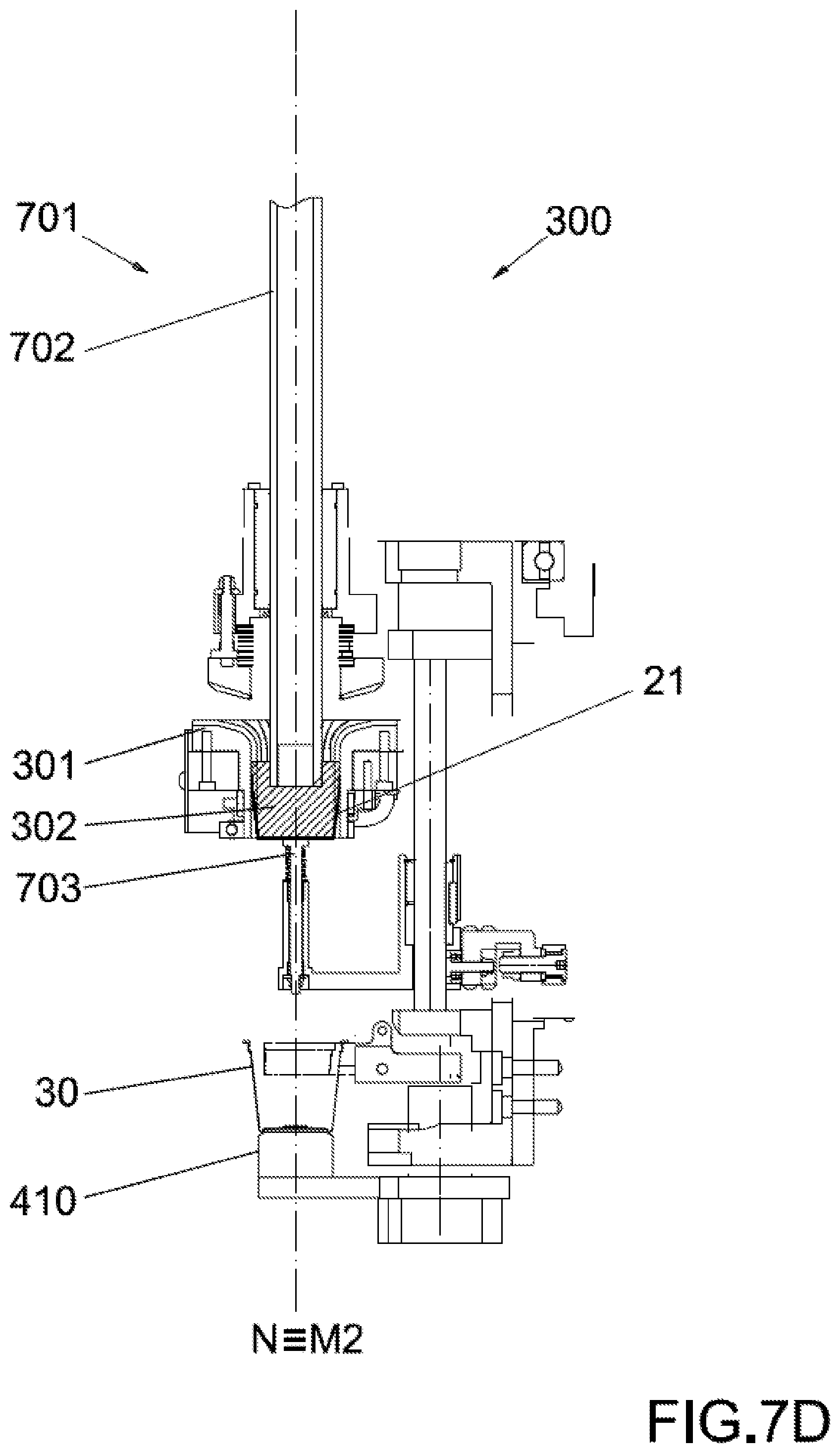 Patent US12312112 Figure 8 – Apparatus for the manufacture of a filter for disposable capsules for the preparation of beverages