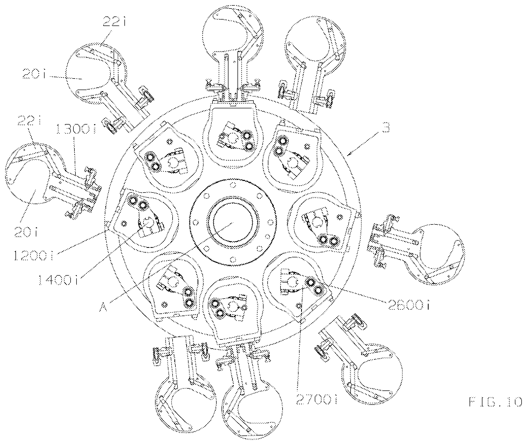 Patent US12312112 Figure 15 – Apparatus for the manufacture of a filter for disposable capsules for the preparation of beverages