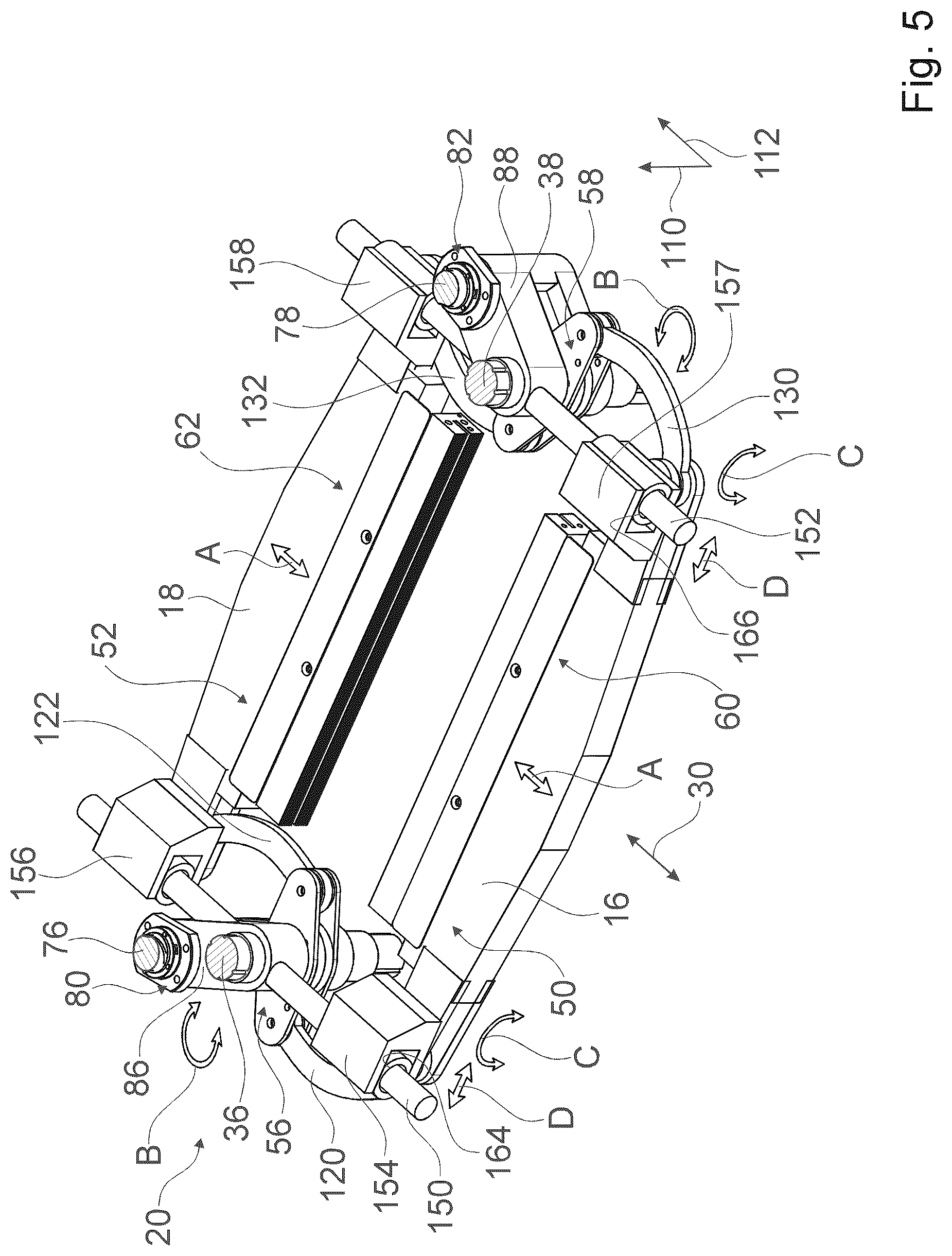 Patent US12312117 Figure 5 – Packaging material sealing device, packaging machine and method for operating a packaging material sealing device