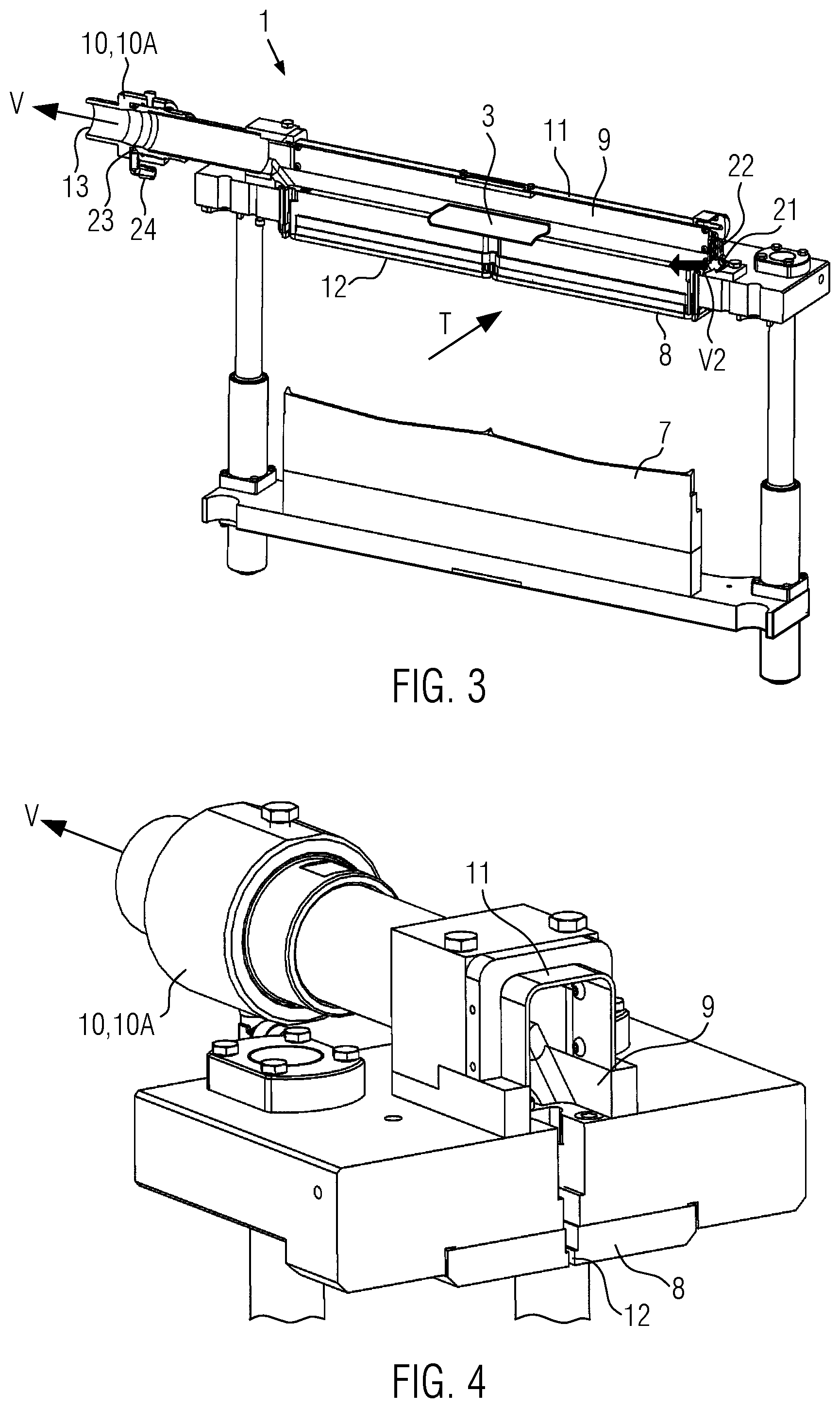 Patent US12312118 Figure 2 – Thermoforming packaging machine with transverse cutting station and method for operating a thermoforming packaging machine comprising a transverse cutting station
