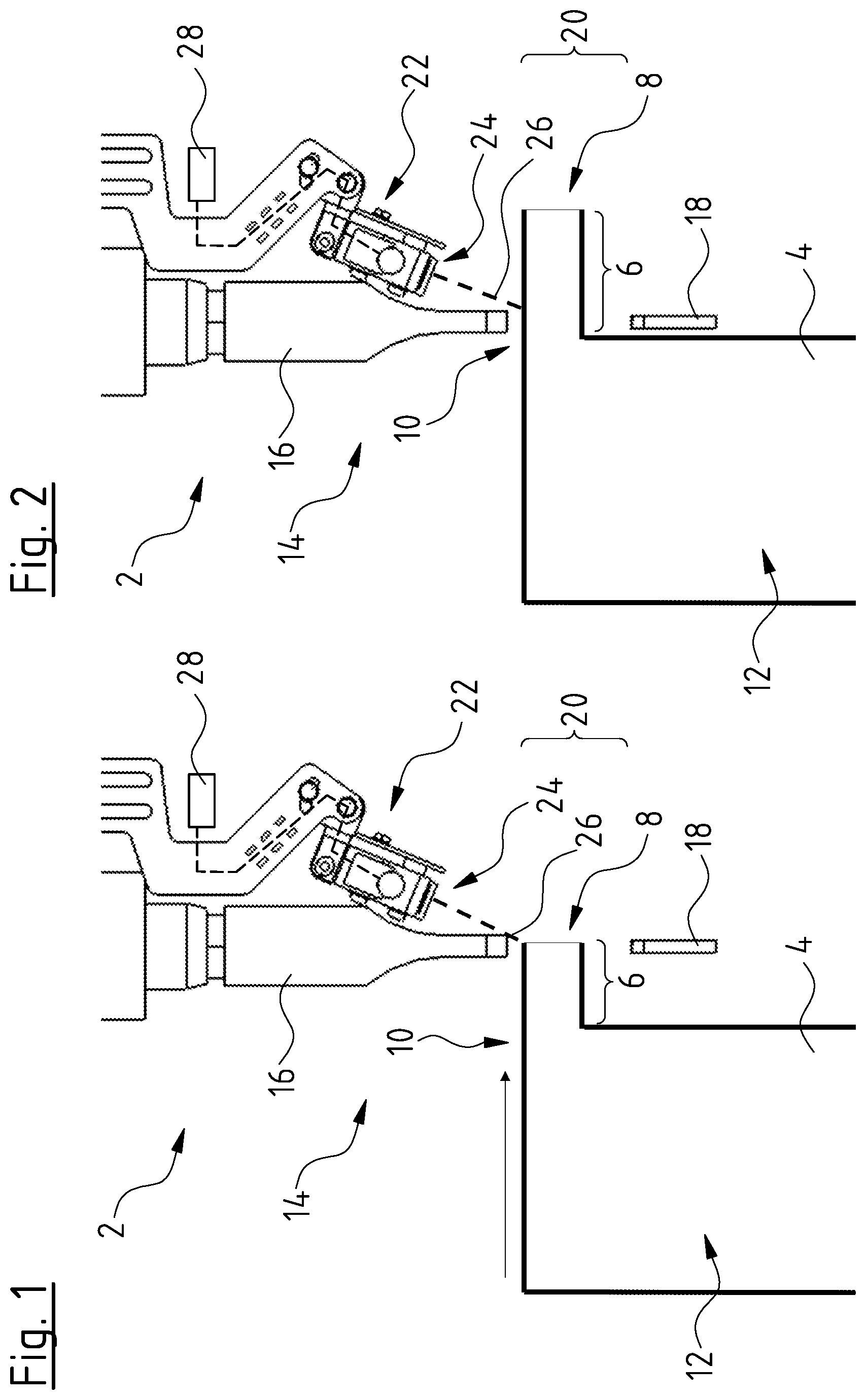 Patent US12312120 — Closure device for flexible containers and a method for closing flexible containers — Figure 1