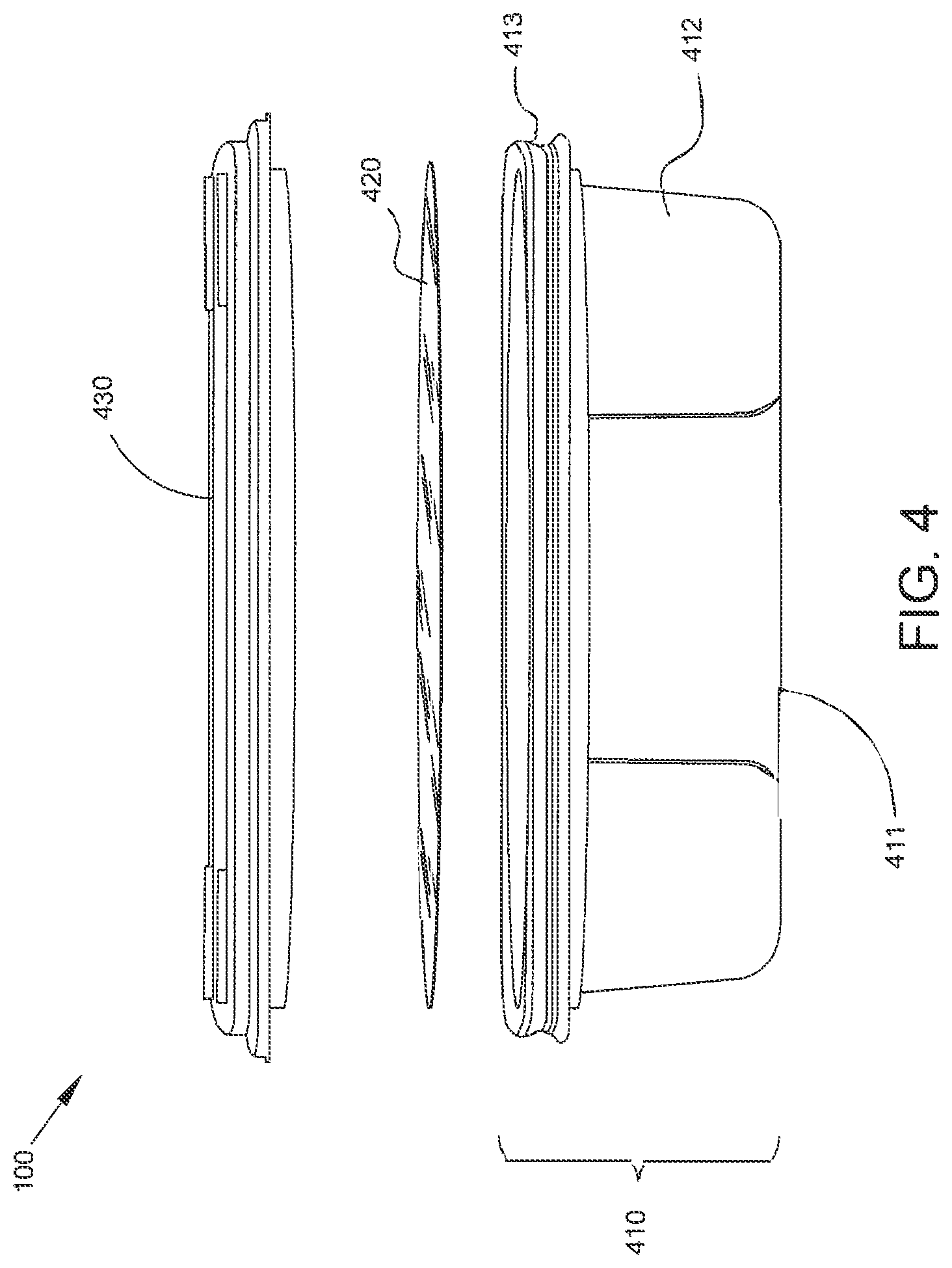 Patent US12312121 Figure 4 – System and method for framed lid