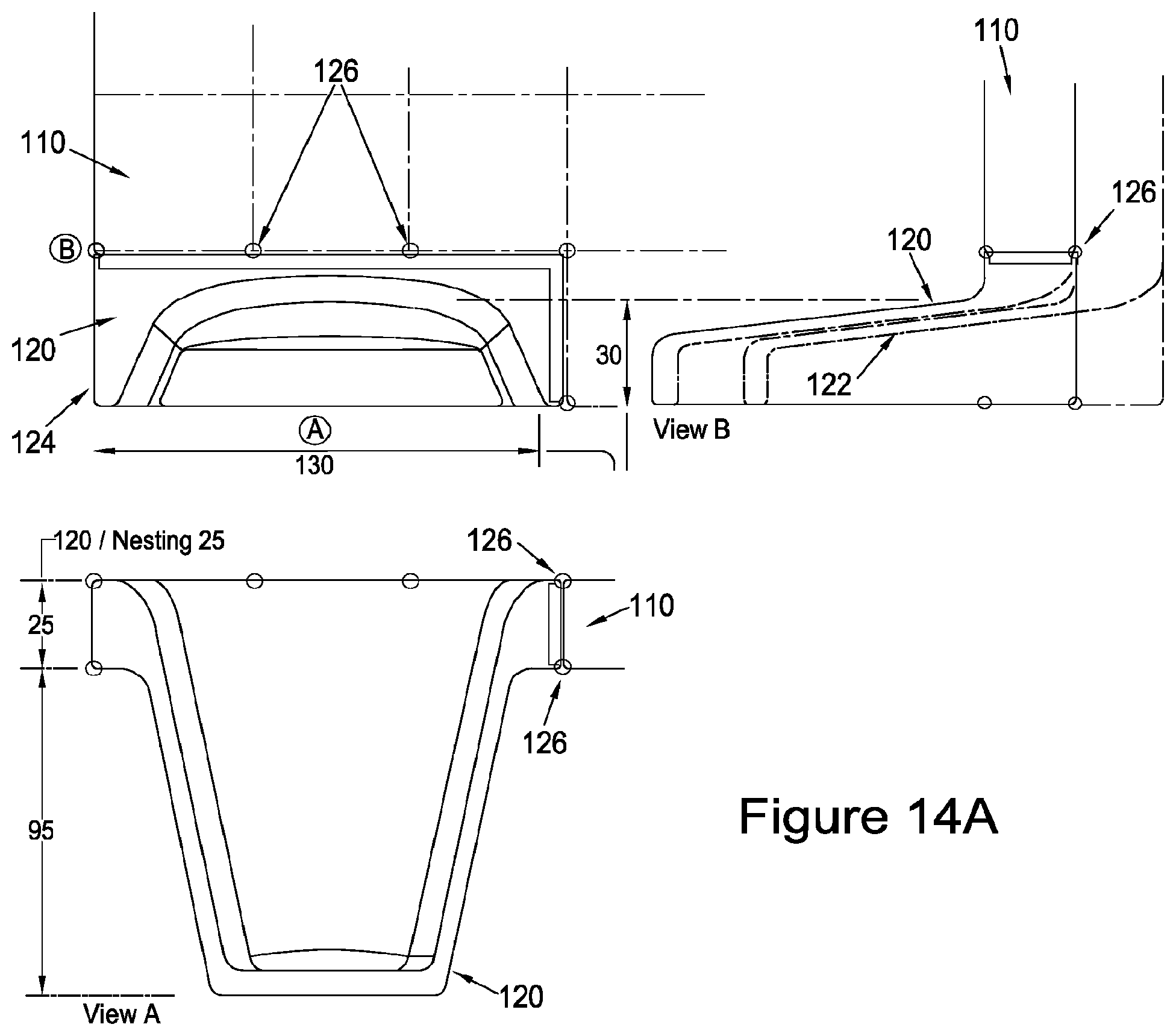 Patent US12312124 Figure 11 – Structural element