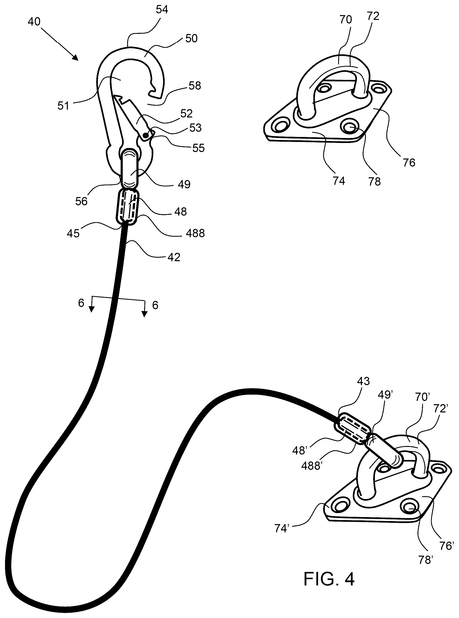 Patent US12312125 Figure 4 – Nestainer closure system
