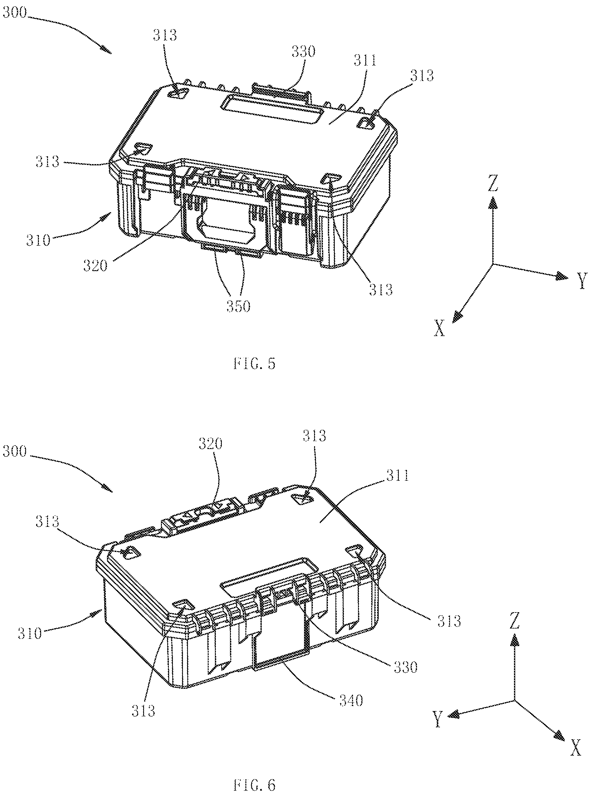 Patent US12312126 Figure 4 – Stacked toolbox system