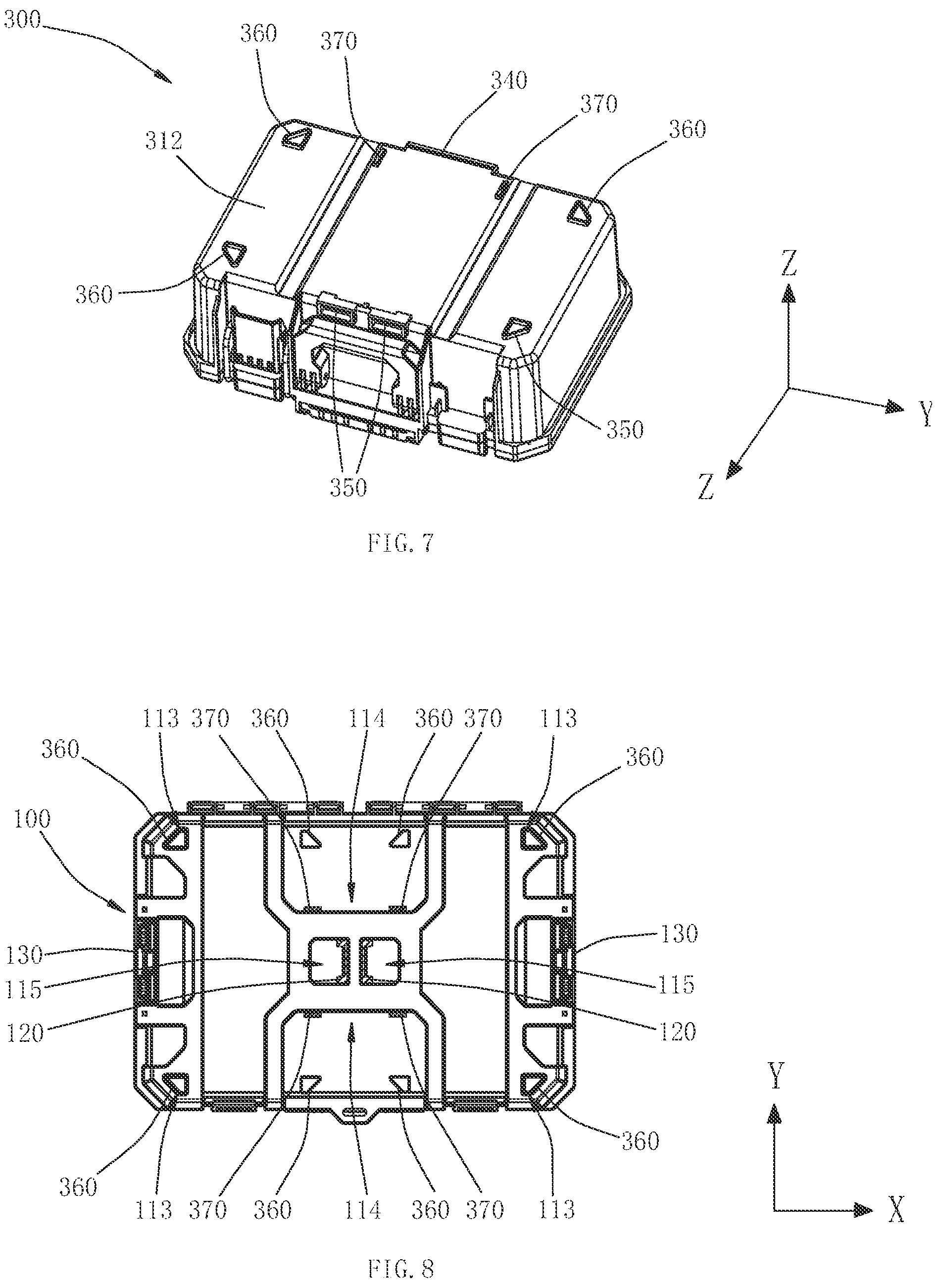Patent US12312126 Figure 5 – Stacked toolbox system