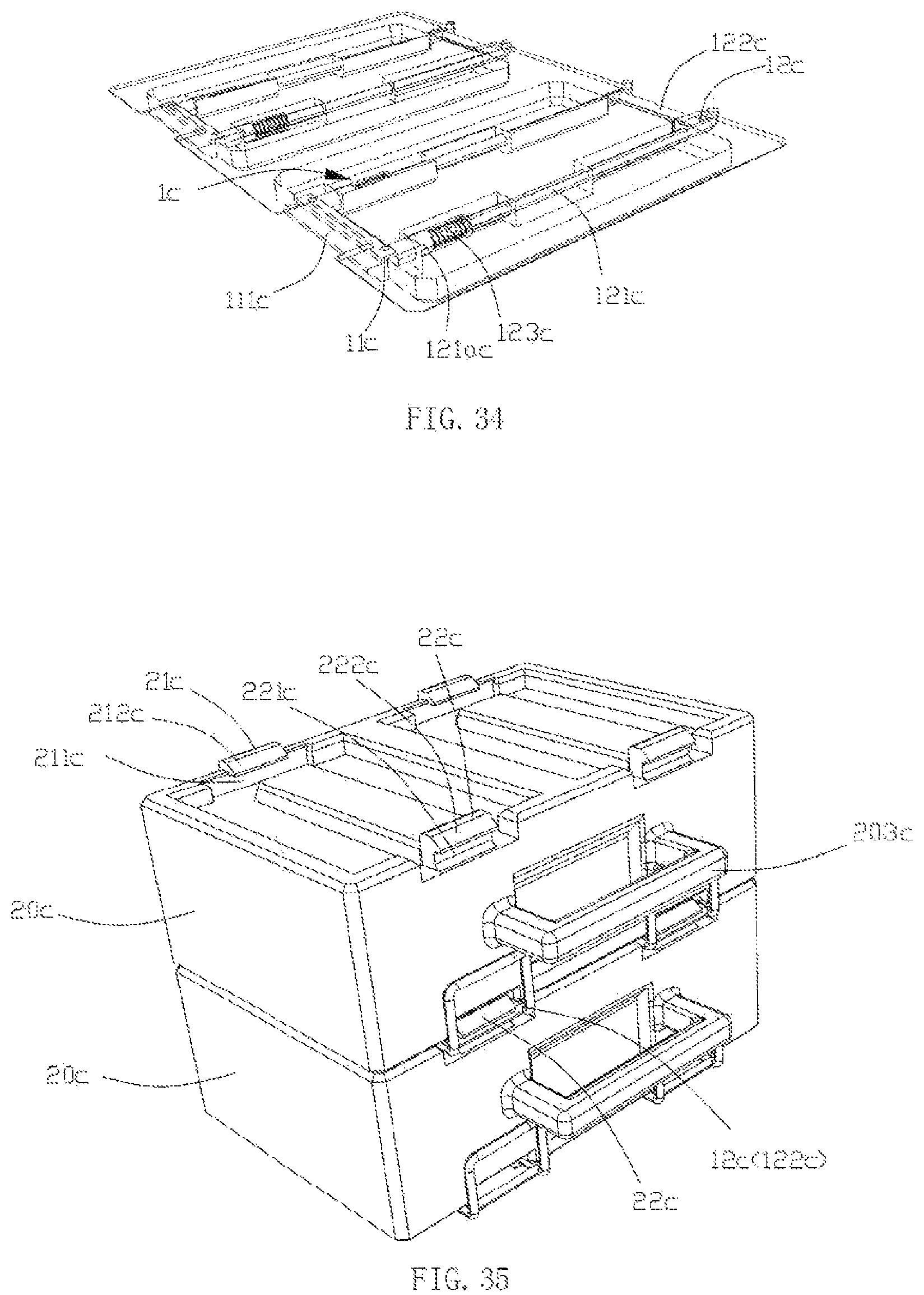 Patent US12312126 Figure 18 – Stacked toolbox system