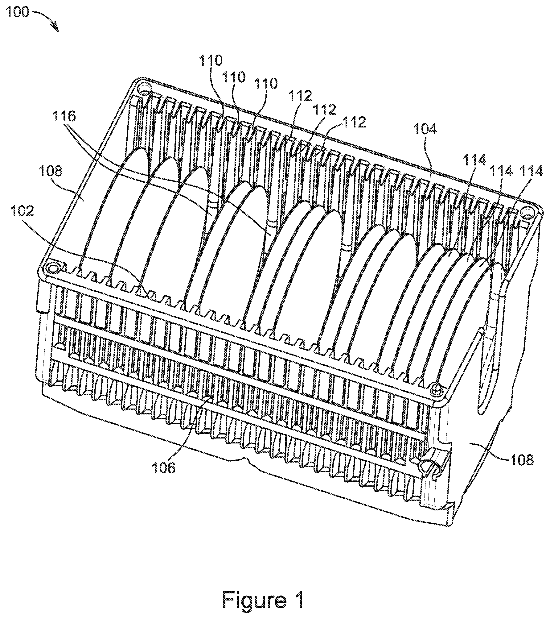 Patent US12312127 Figure 1 – Process carrier