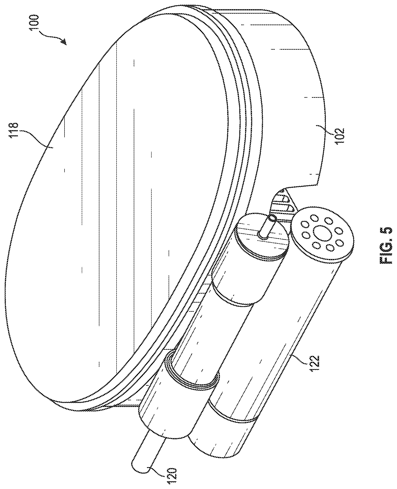 Patent US12312128 Figure 5 – Shock tube coil system