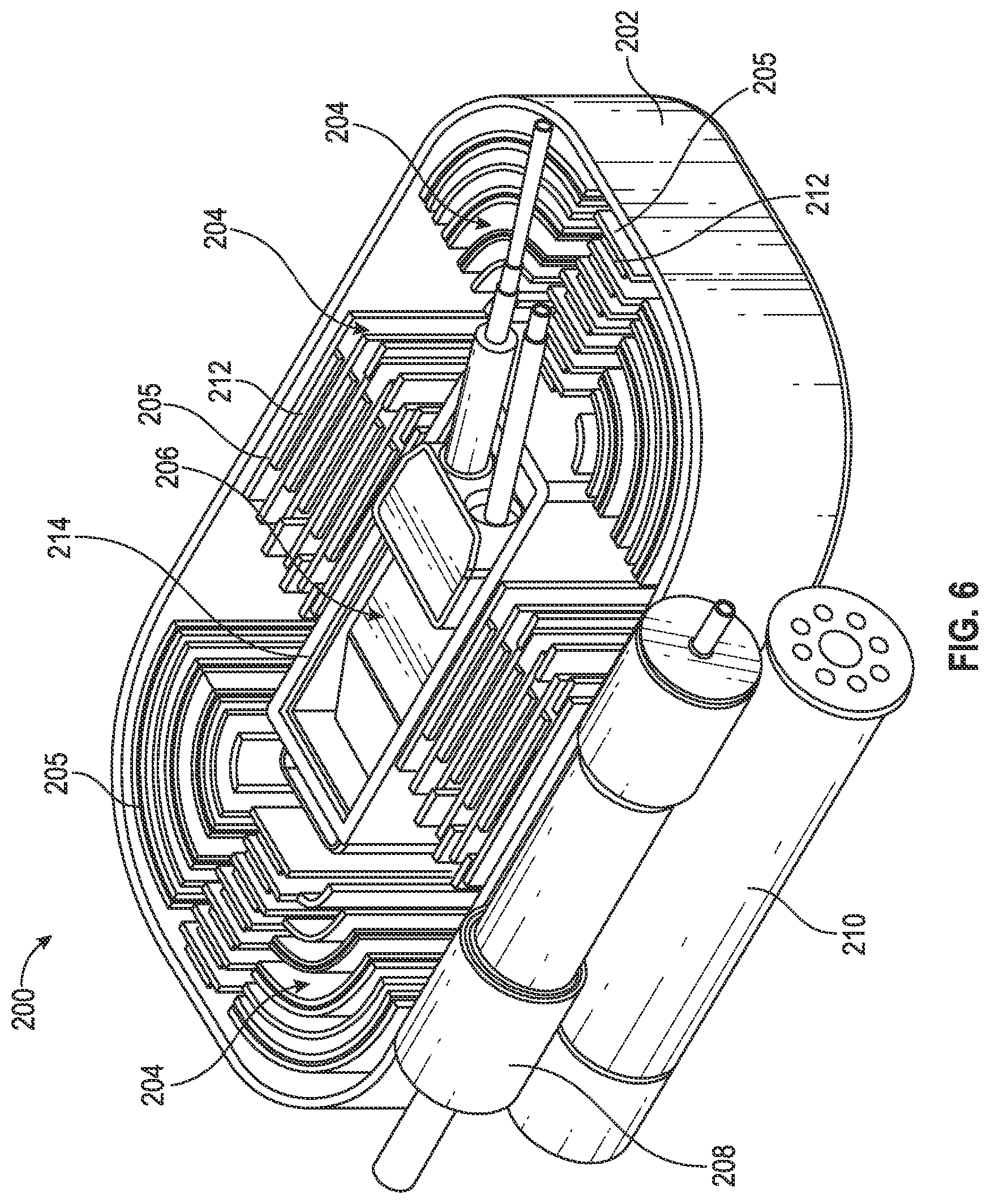 Patent US12312128 Figure 6 – Shock tube coil system