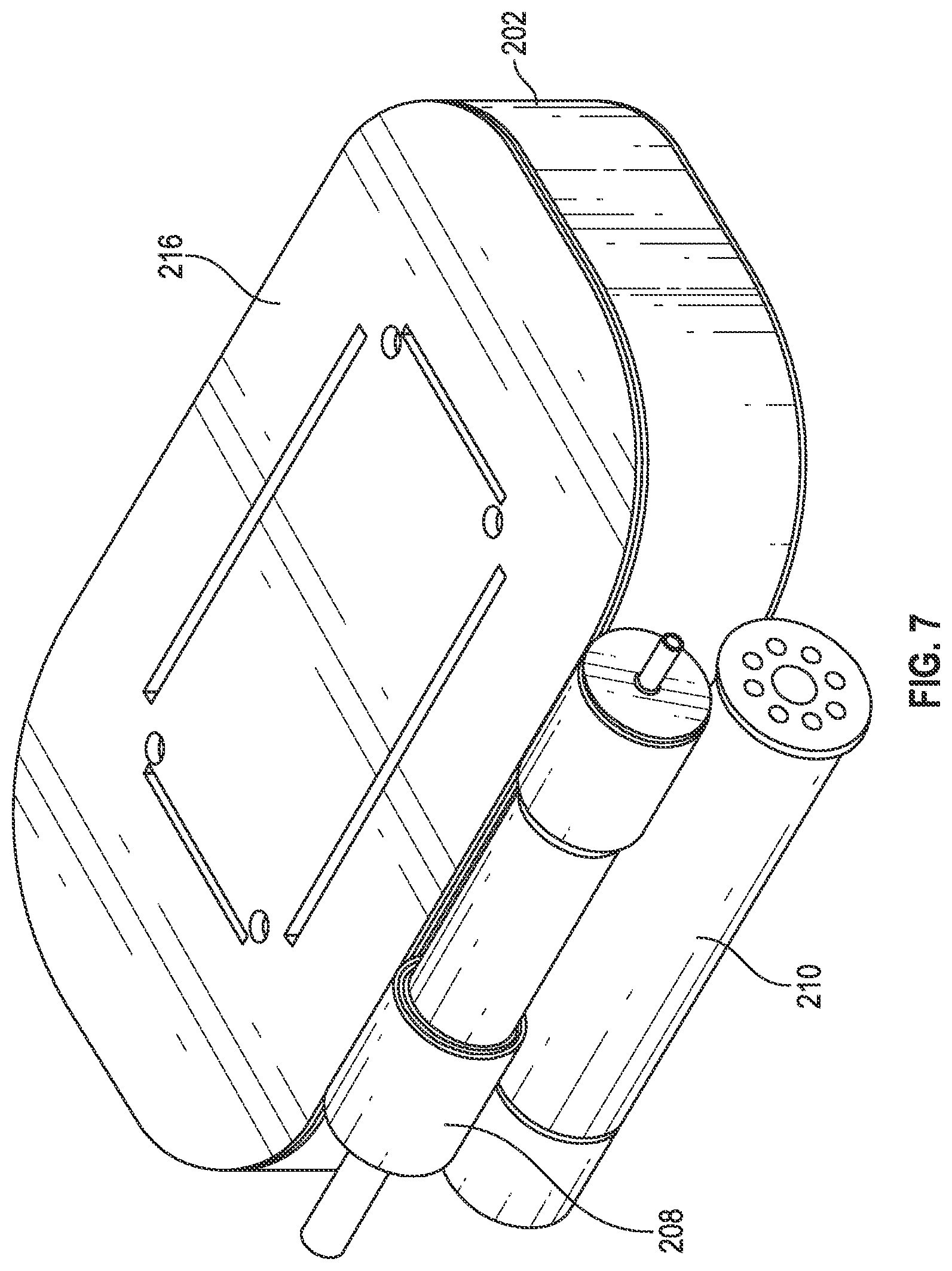 Patent US12312128 Figure 7 – Shock tube coil system