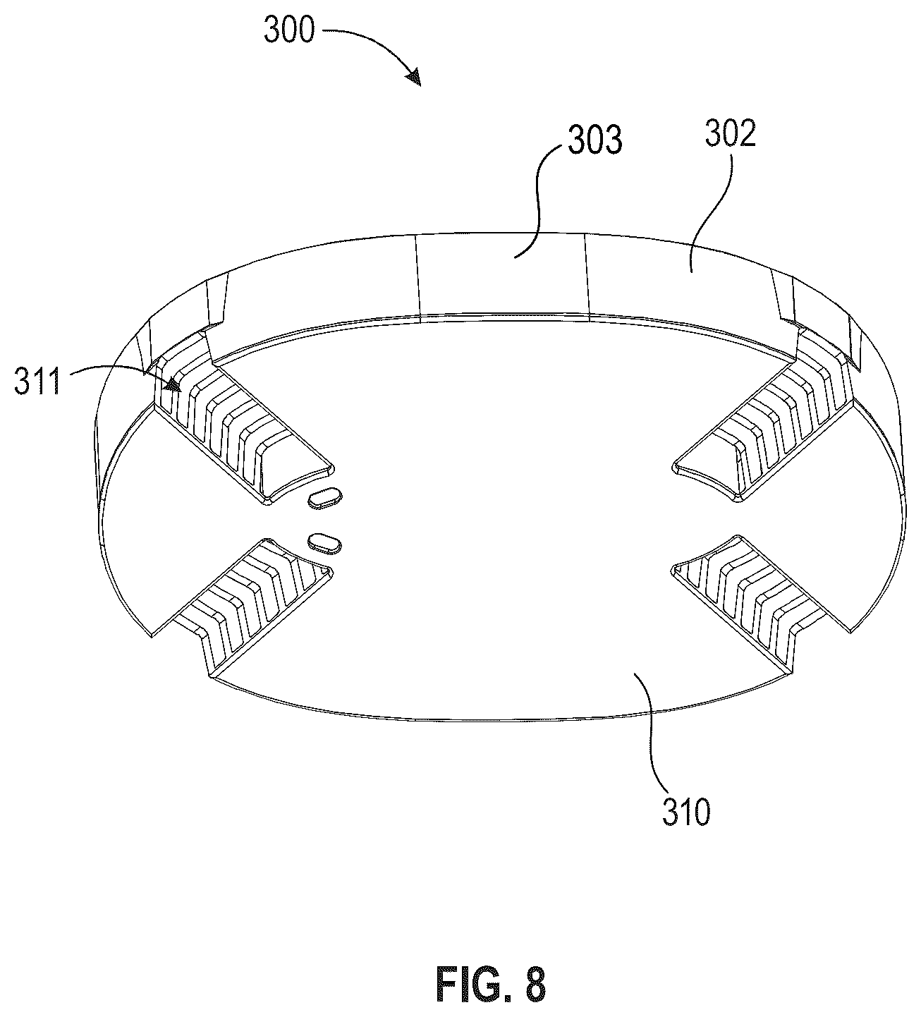 Patent US12312128 Figure 8 – Shock tube coil system
