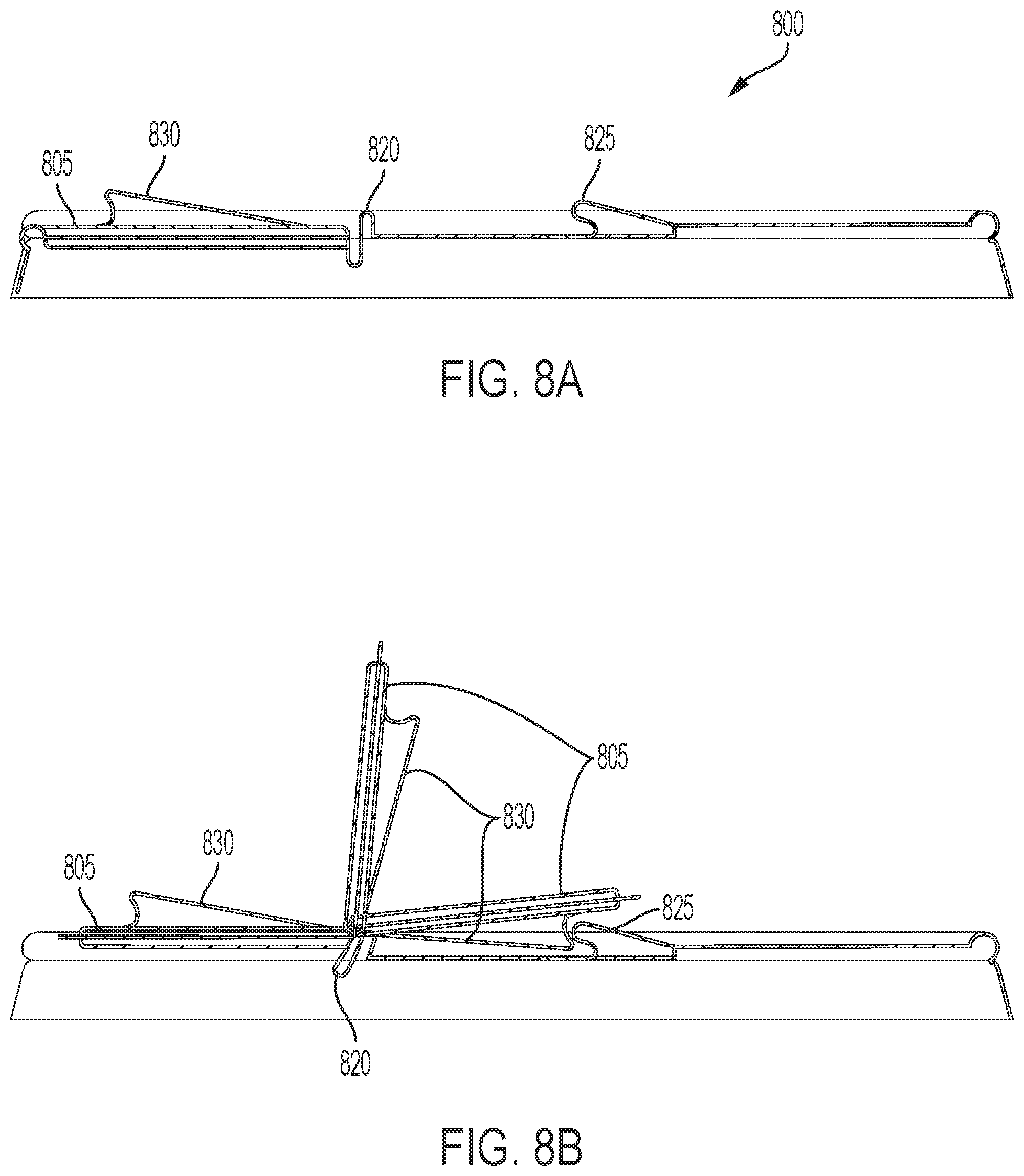 Patent US12312129 Figure 9 – Thermoformed closure with overlapping tab